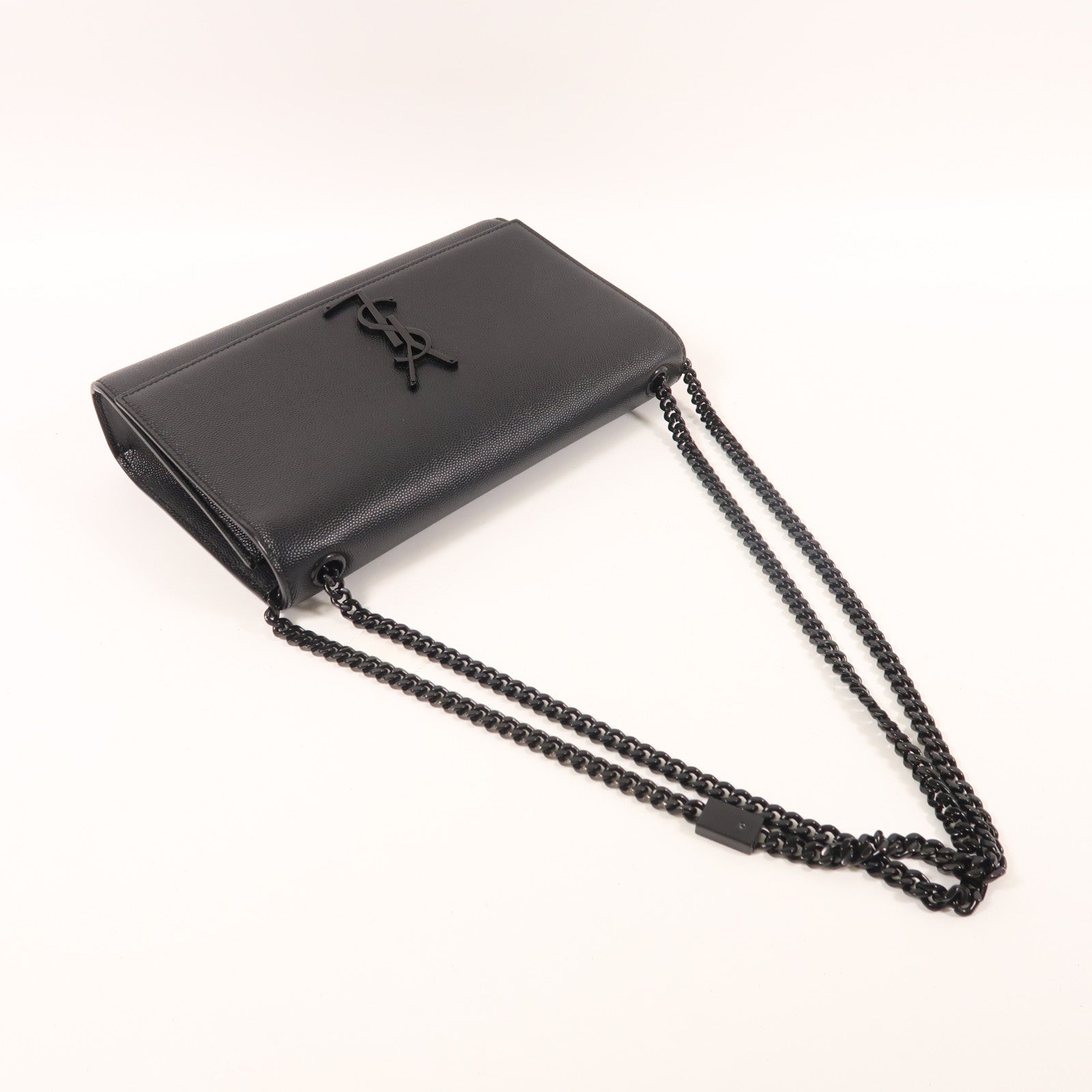 SAINT LAURENT 牛皮皮革Kate鏈帶肩背袋