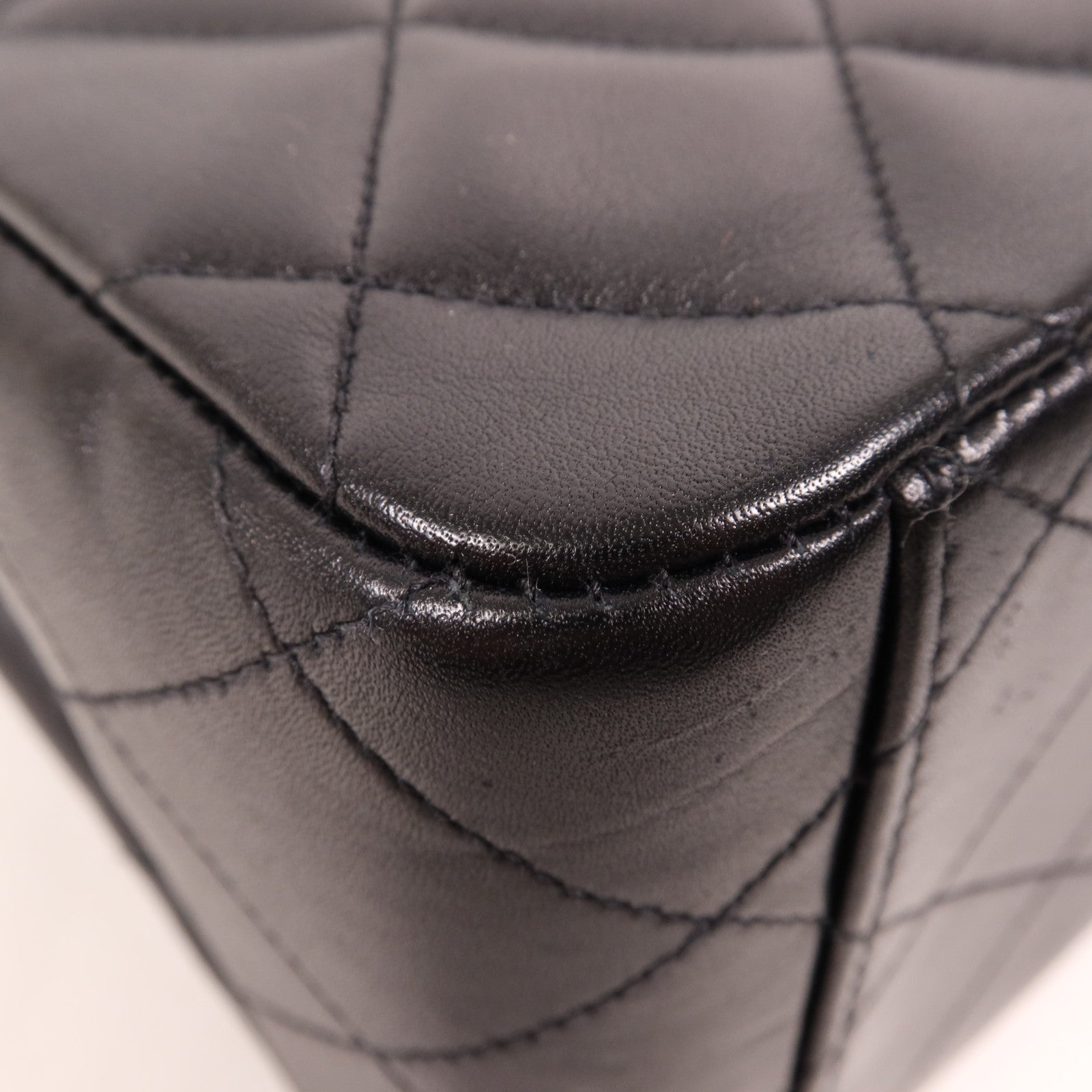 CHANEL 牛皮皮革Vintage Classic Flap Bag金扣鏈帶肩背袋