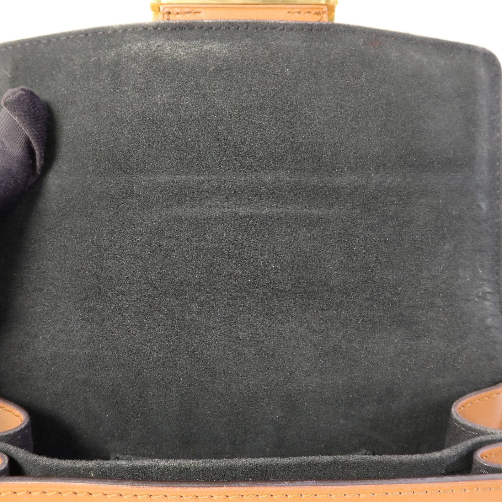 LOUIS VUITTON Monogram Reverse Mini Dauphine金扣肩背袋