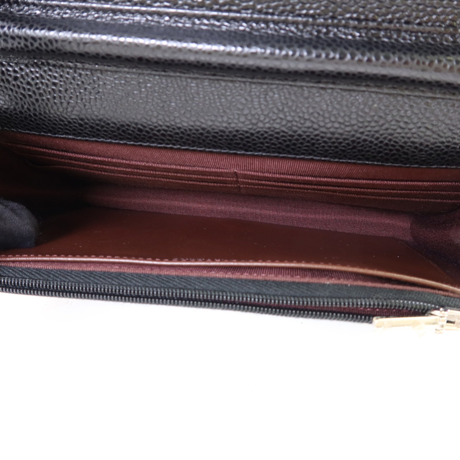 CHANEL 牛皮皮革WOC Wallet On Chain銀扣鏈帶肩背袋