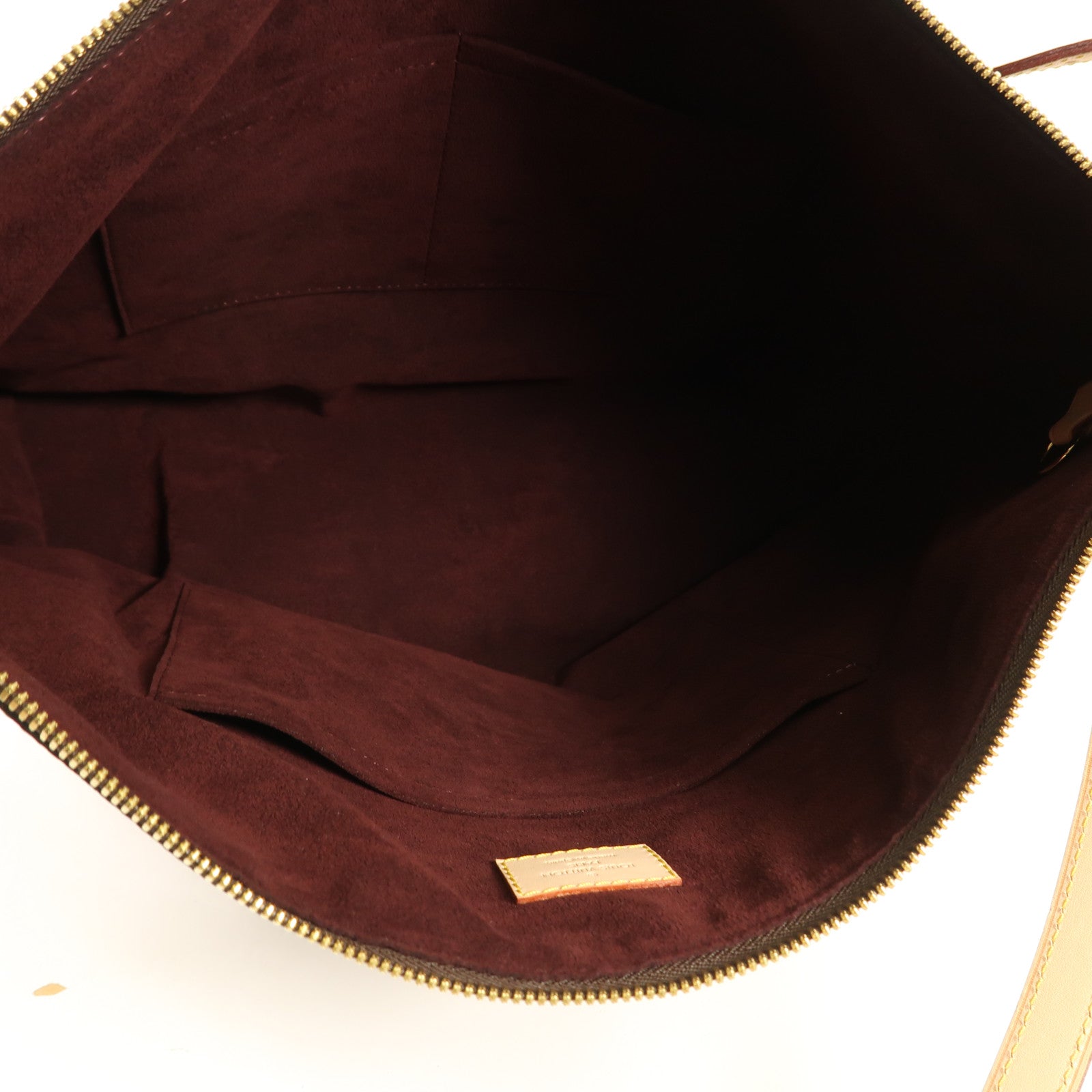 LOUIS VUITTON Monogram Tuileries金扣肩背袋棕色