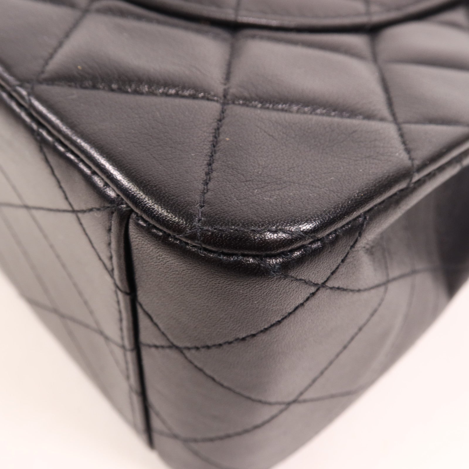 CHANEL 牛皮皮革Vintage Classic Flap Bag金扣鏈帶肩背袋