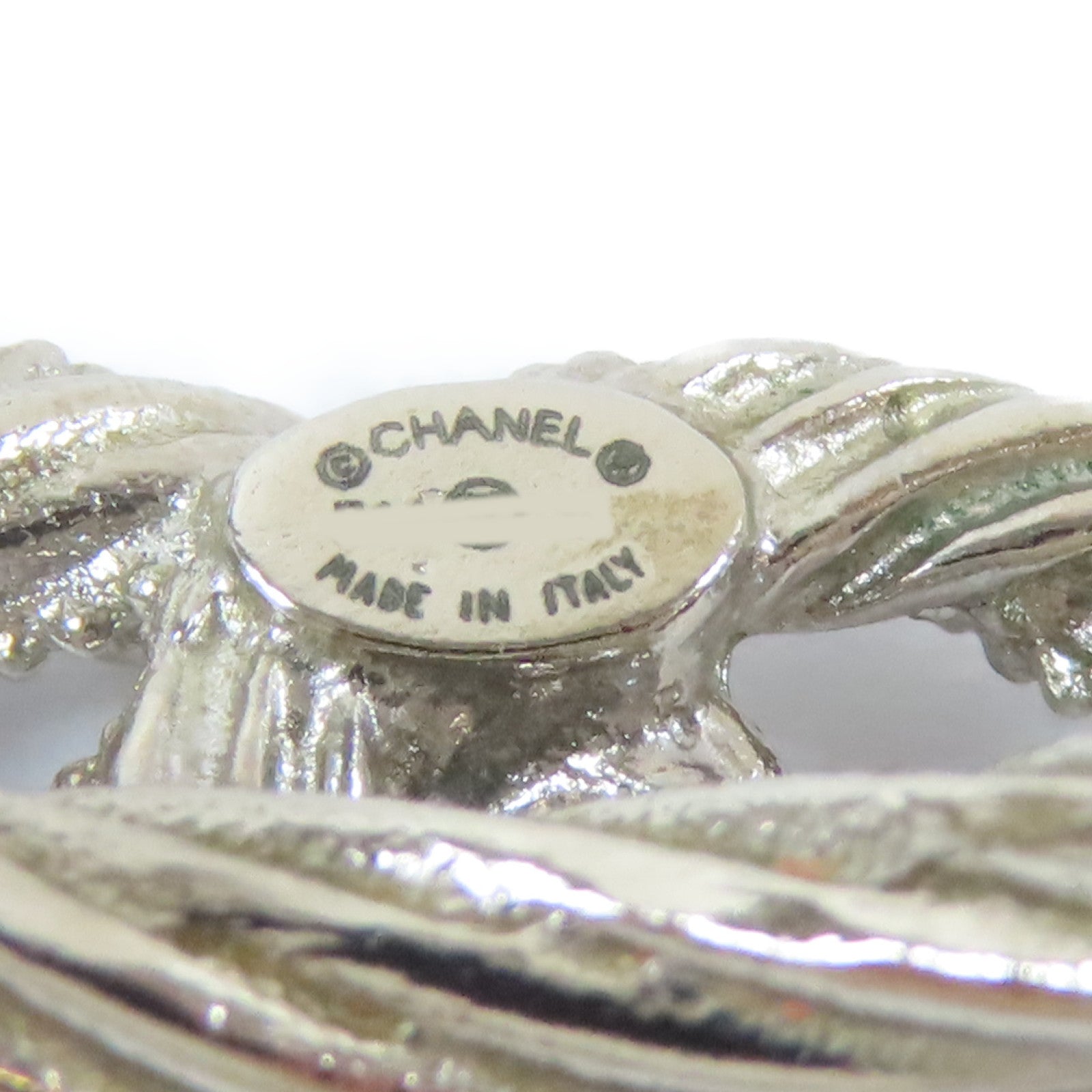 CHANEL 金屬Ring戒指銀色US#6.75