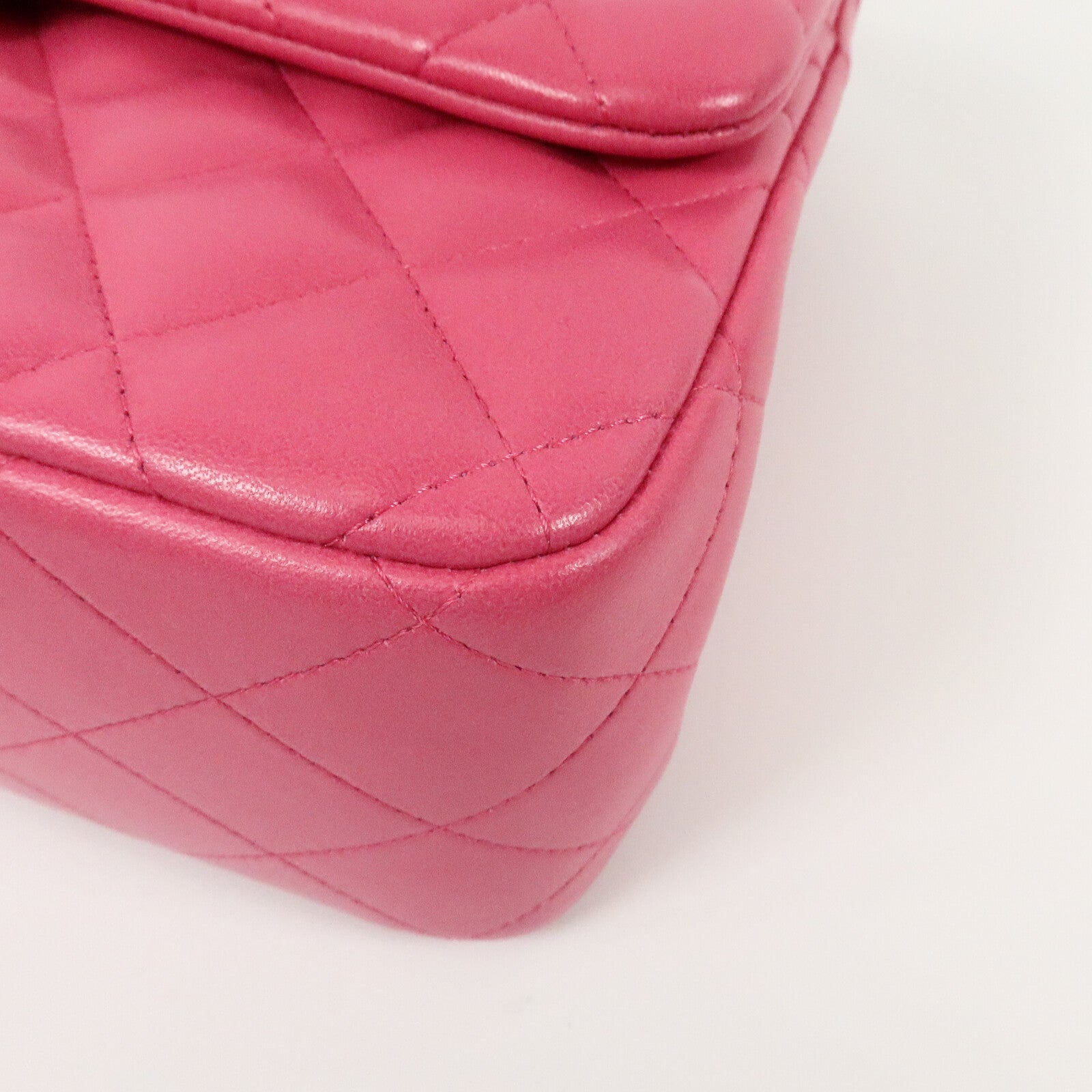 CHANEL 羊皮皮革Large Classic鏈帶手挽肩背兩用袋