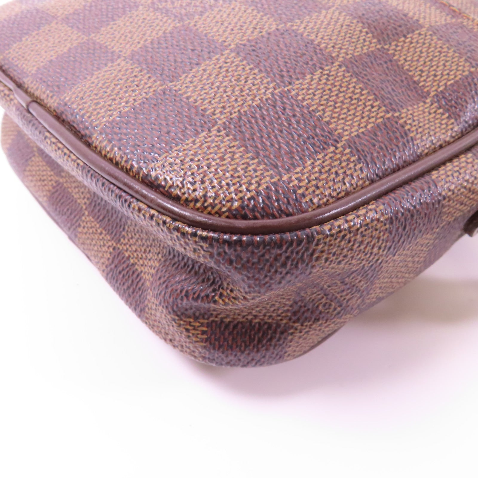 LOUIS VUITTON Damier Rift金扣肩背袋啡色