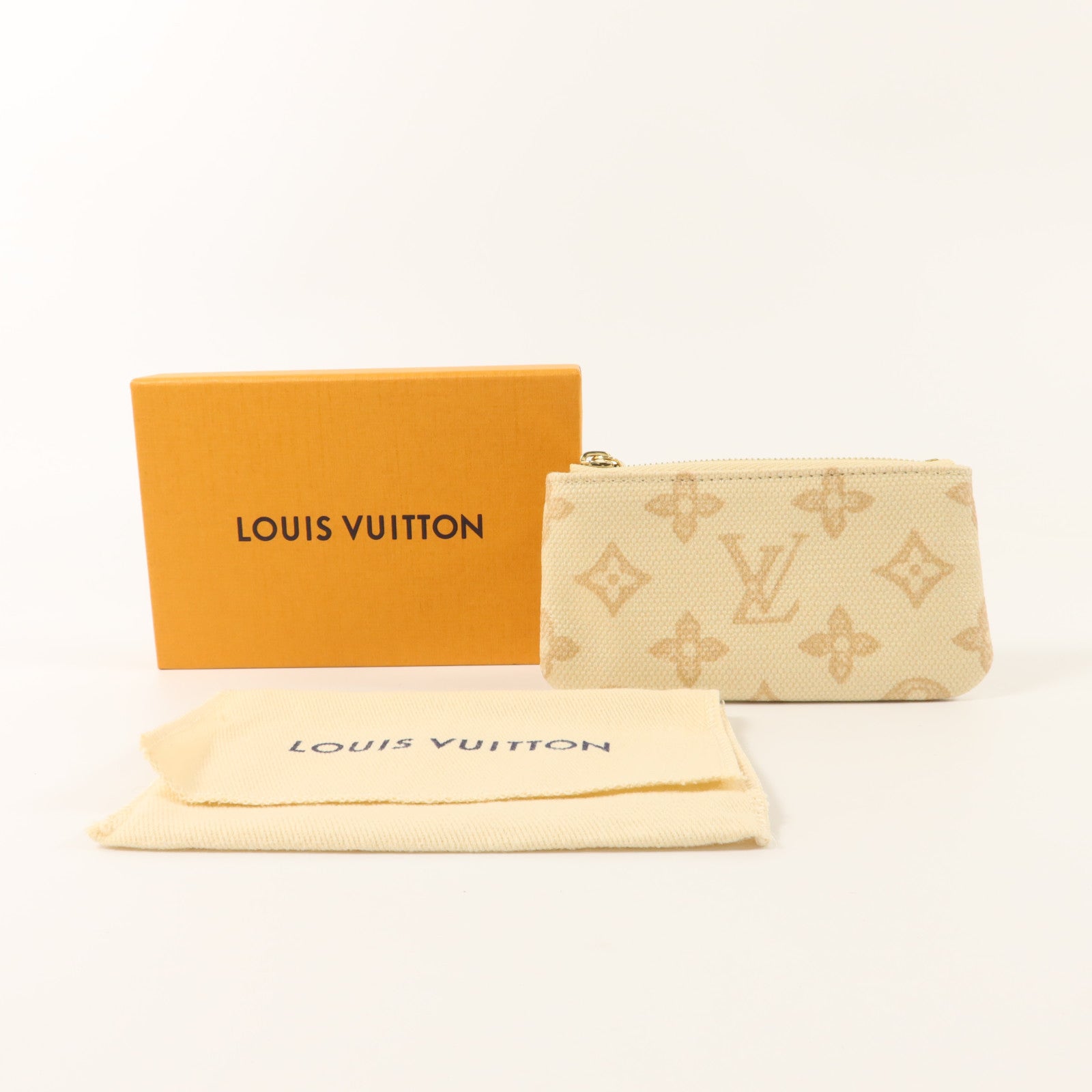 LOUIS VUITTON Monogram Origine Key Pouch金扣鎖匙包