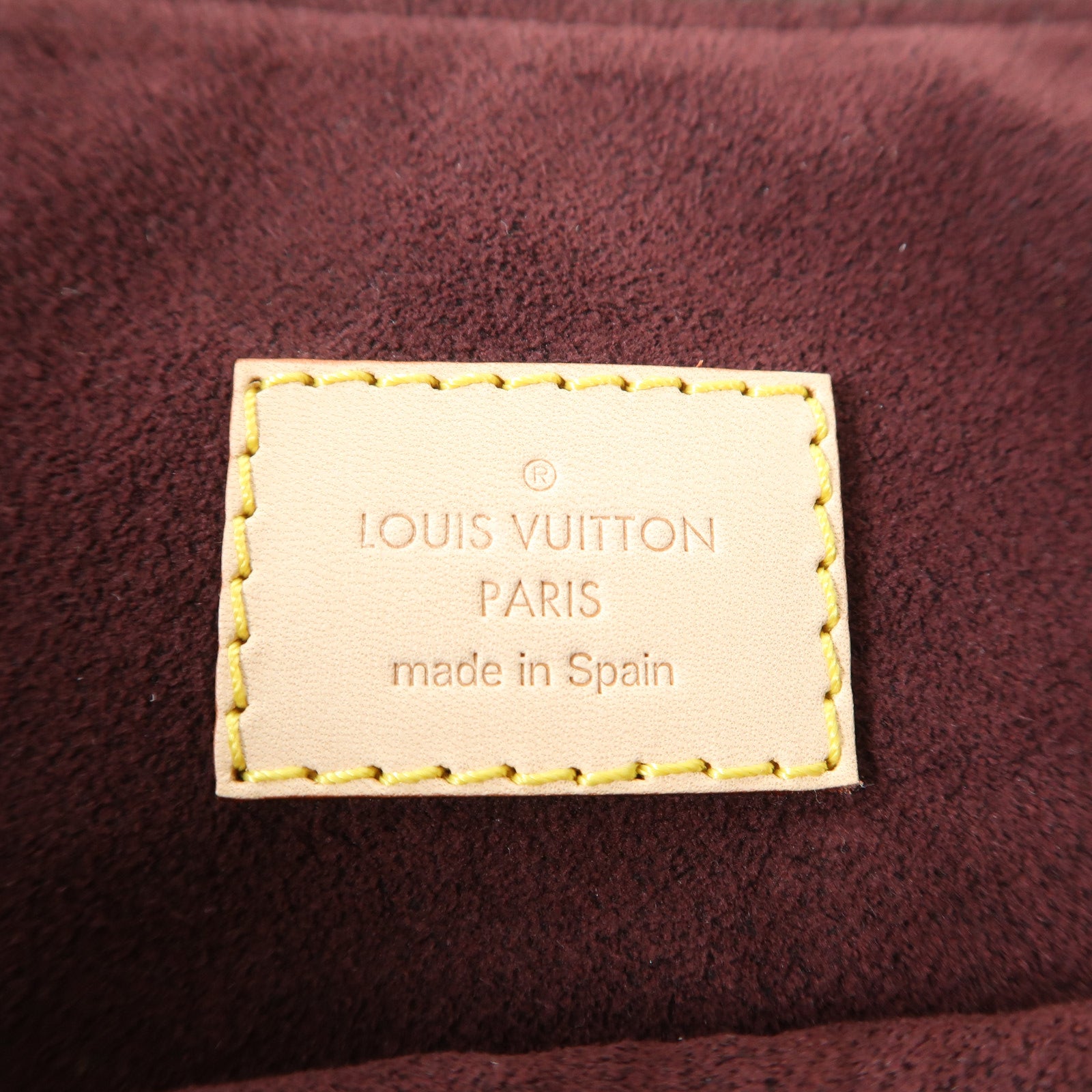 LOUIS VUITTON Monogram Tuileries金扣肩背袋棕色