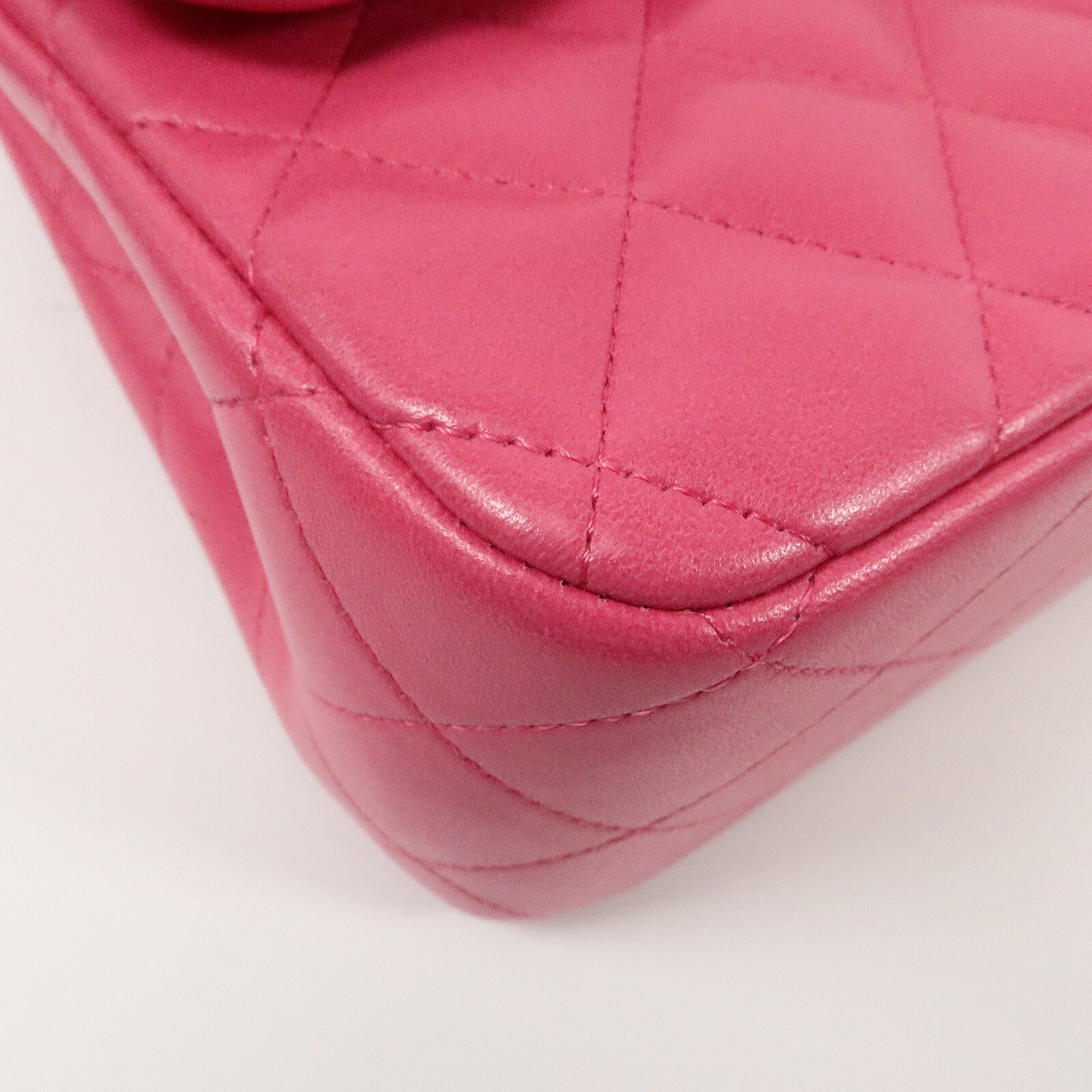 CHANEL 羊皮皮革Large Classic鏈帶手挽肩背兩用袋