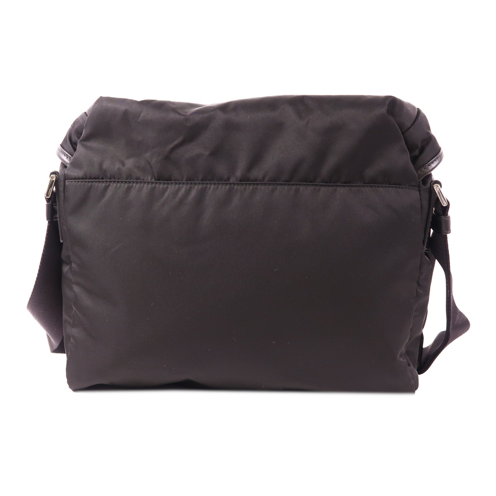 PRADA 尼龍Shoulder Bag銀扣肩背袋