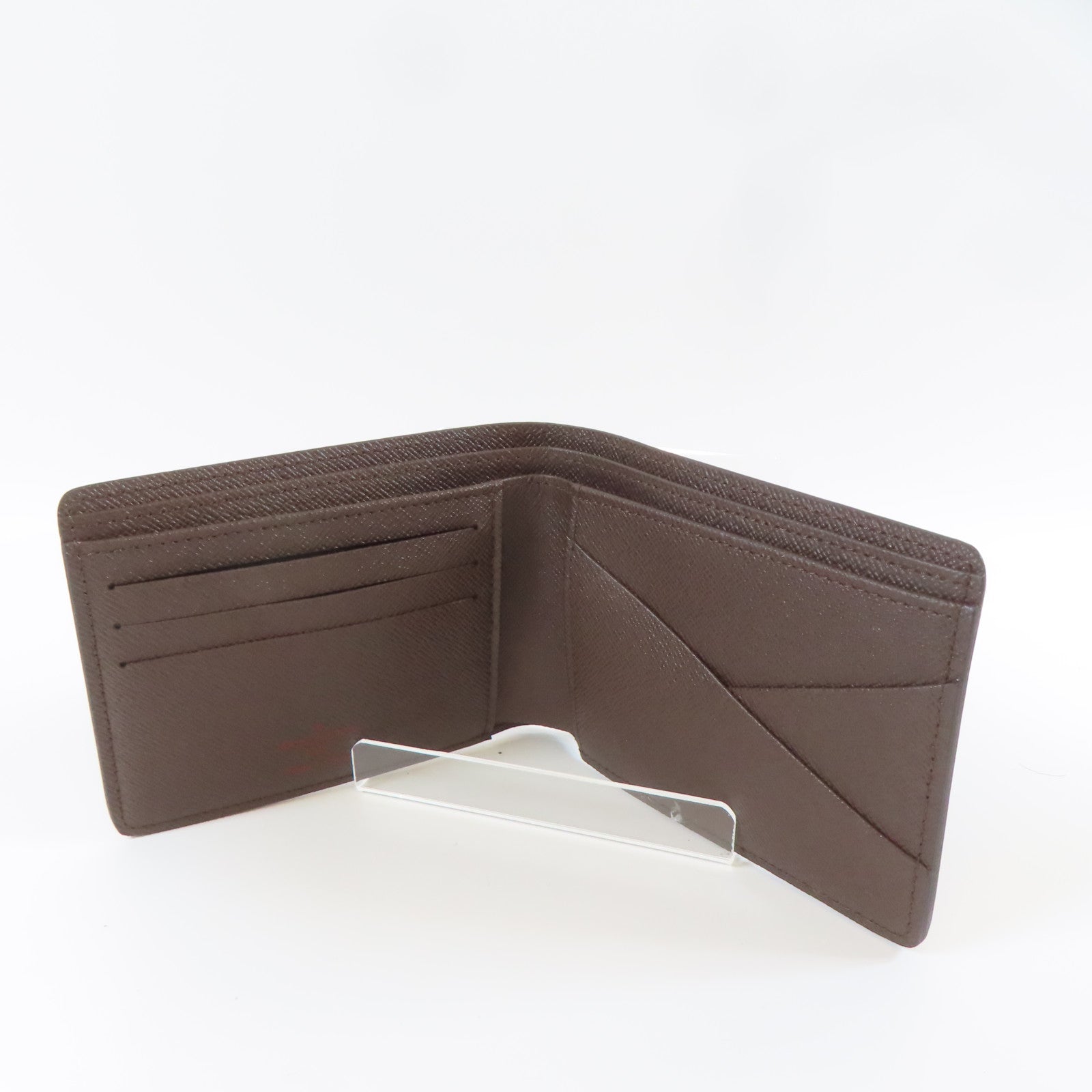 LOUIS VUITTON Damier Slender錢包啡色