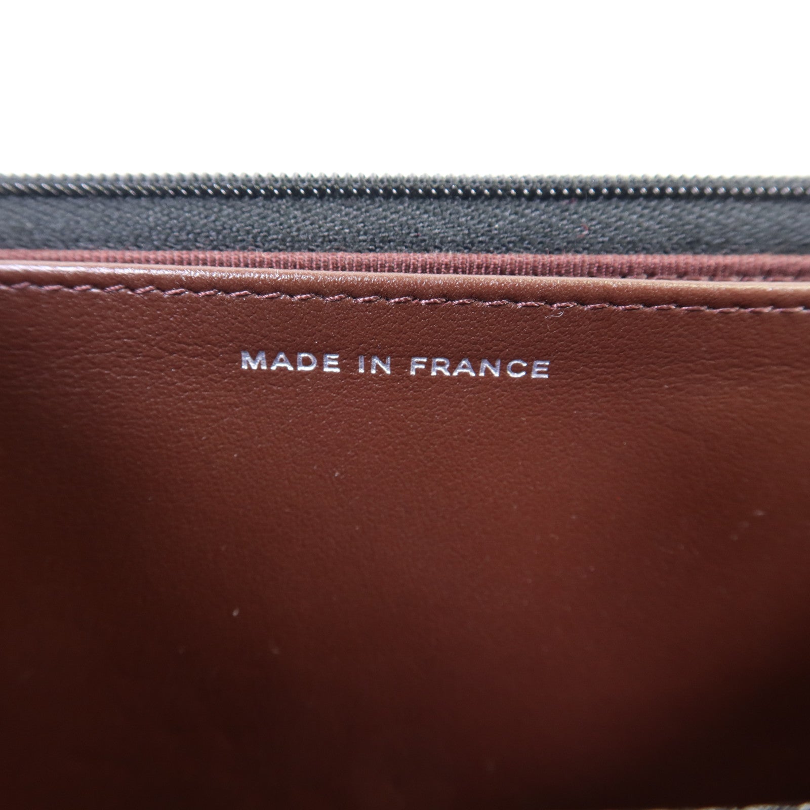CHANEL 牛皮皮革WOC Wallet On Chain銀扣鏈帶肩背袋
