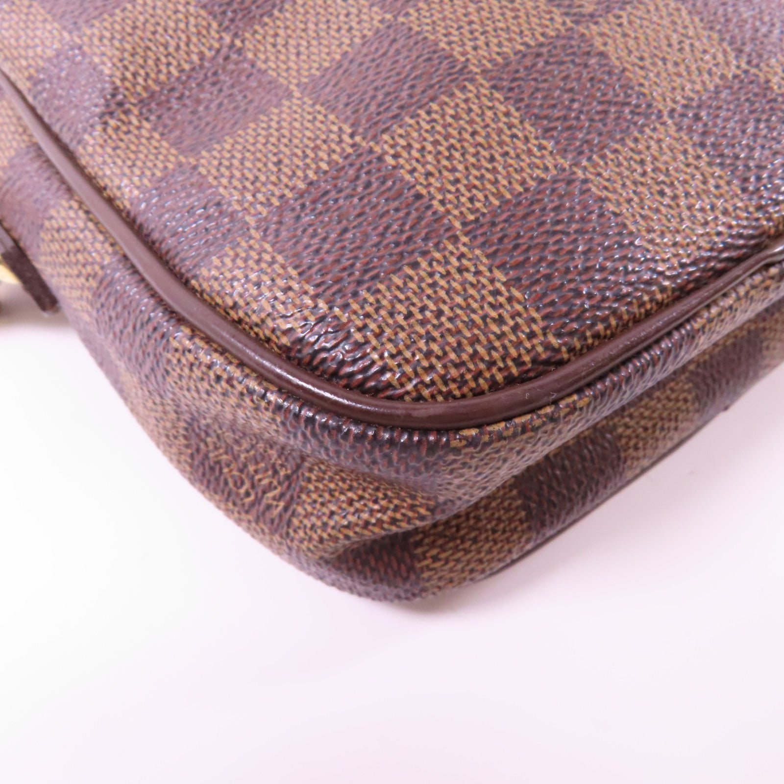 LOUIS VUITTON Damier Rift金扣肩背袋啡色
