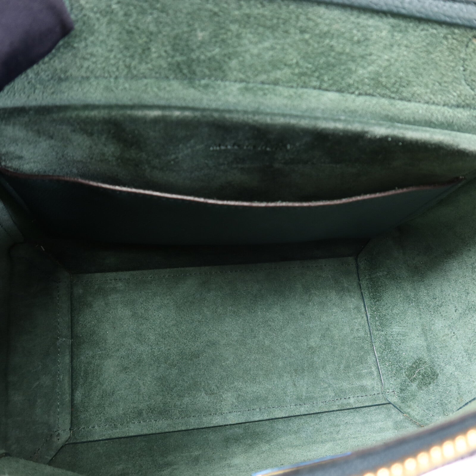 CELINE 牛皮皮革Micro Belt Bag金扣手挽肩背兩用袋