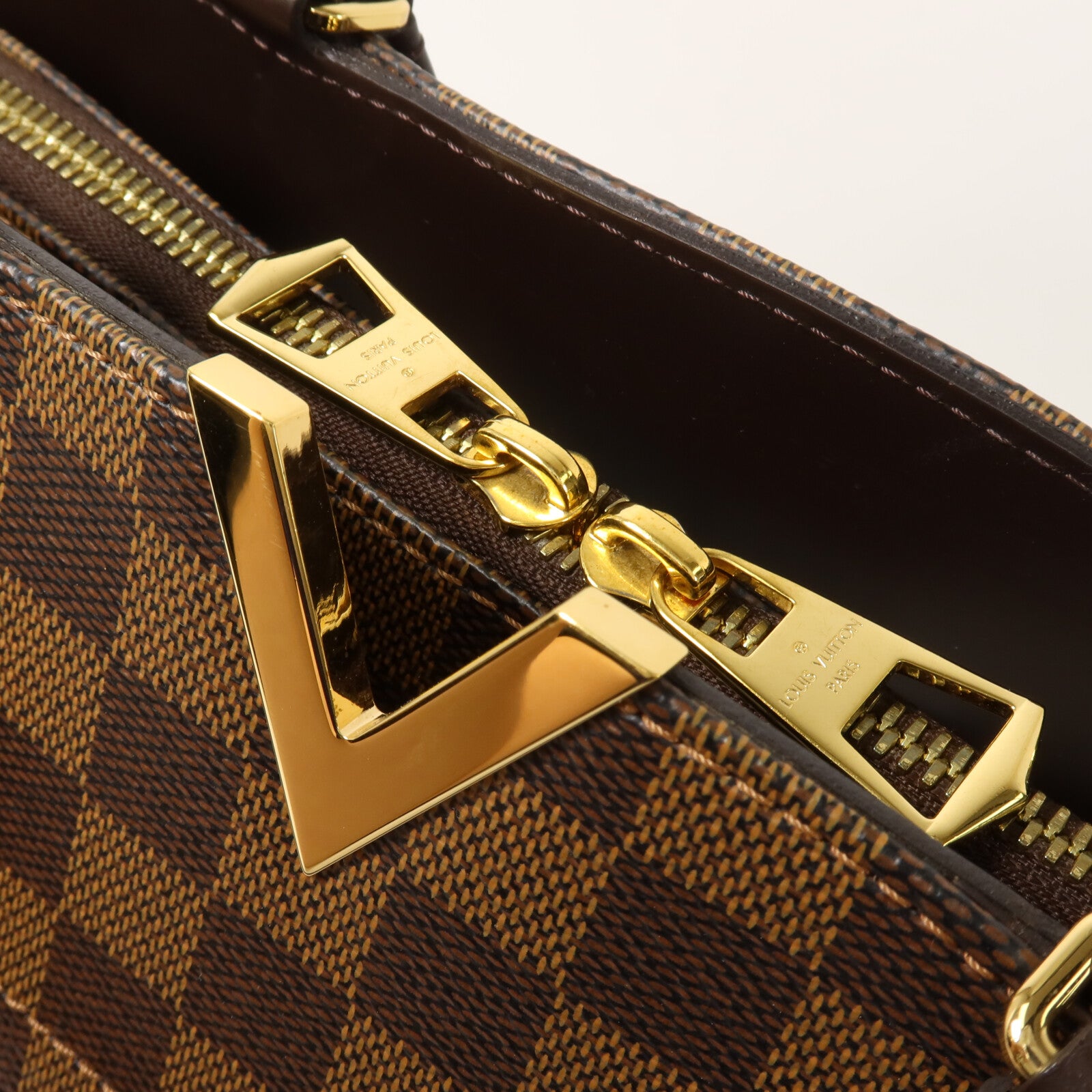 LOUIS VUITTON Damier Kensington Bowling手挽肩背兩用袋