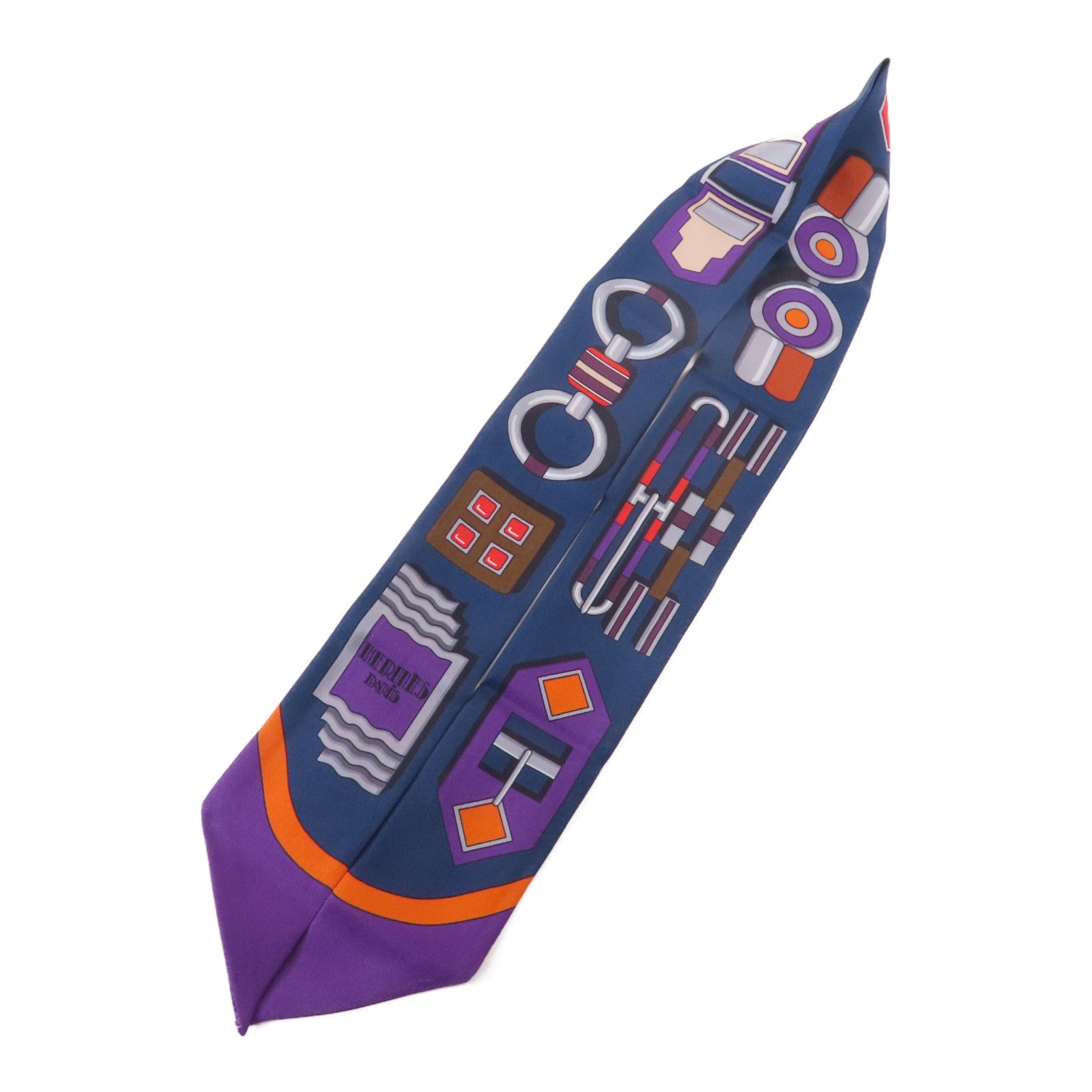 HERMES 絲質Twilly絲巾