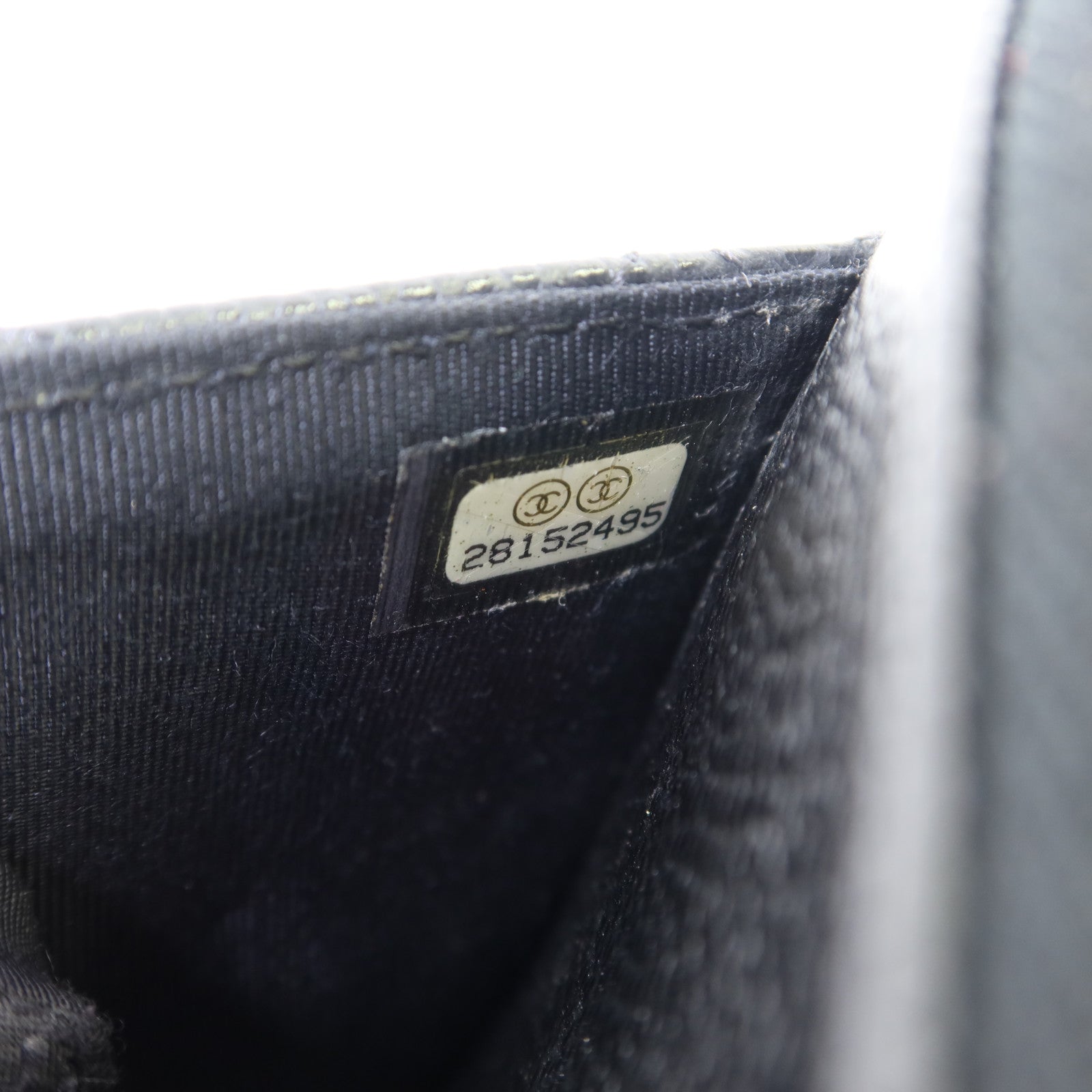 CHANEL 牛皮皮革WOC Wallet On Chain銀扣鏈帶肩背袋
