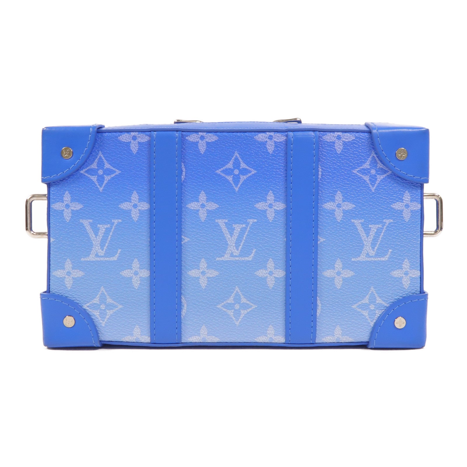 LOUIS VUITTON Monogram Clouds Soft Trunk Wallet銀扣肩背袋
