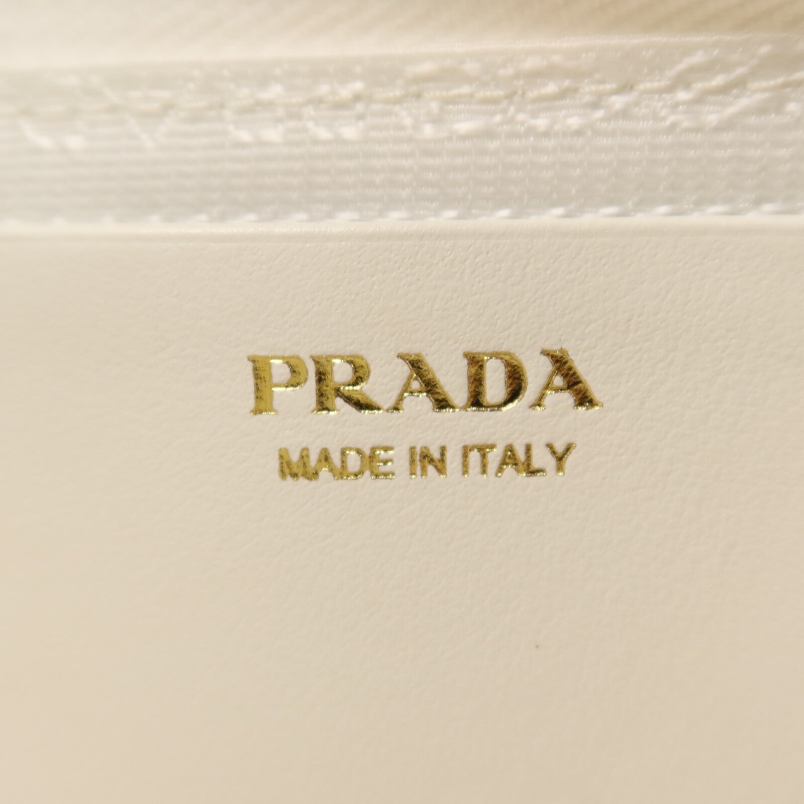 PRADA 牛皮皮革/Raffia Mini Contenitori金扣鏈帶手挽肩背兩用袋