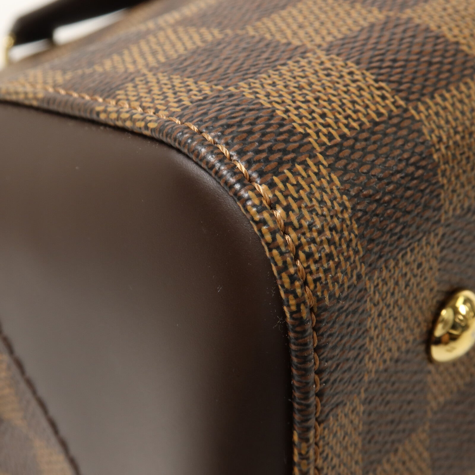 LOUIS VUITTON Damier Kensington Bowling手挽肩背兩用袋