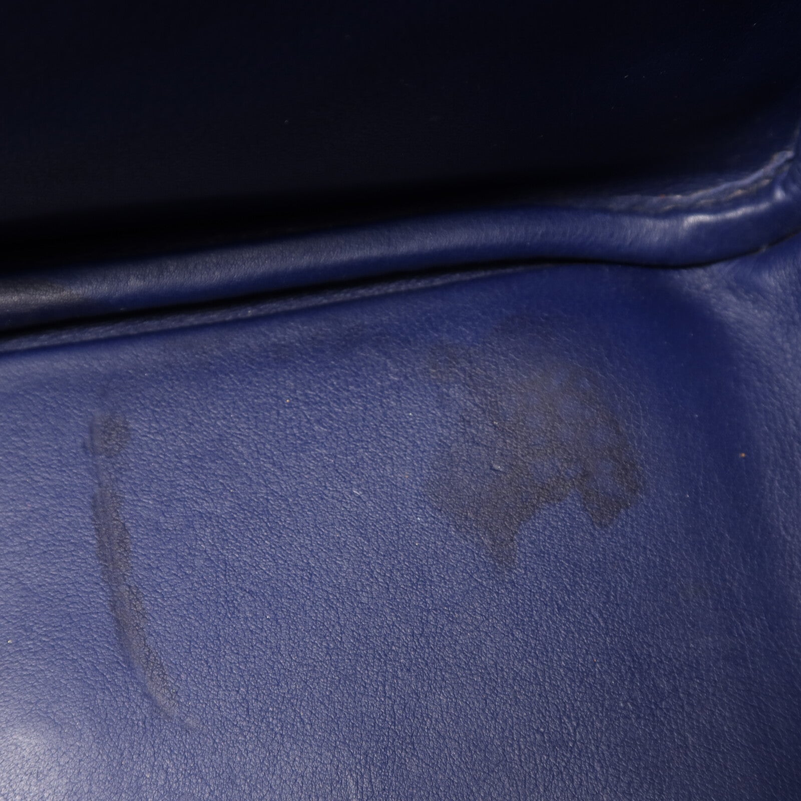 HERMES Swift皮革Lindy 26銀扣手挽肩背兩用袋Rouge Sellier/Bleu Saphir