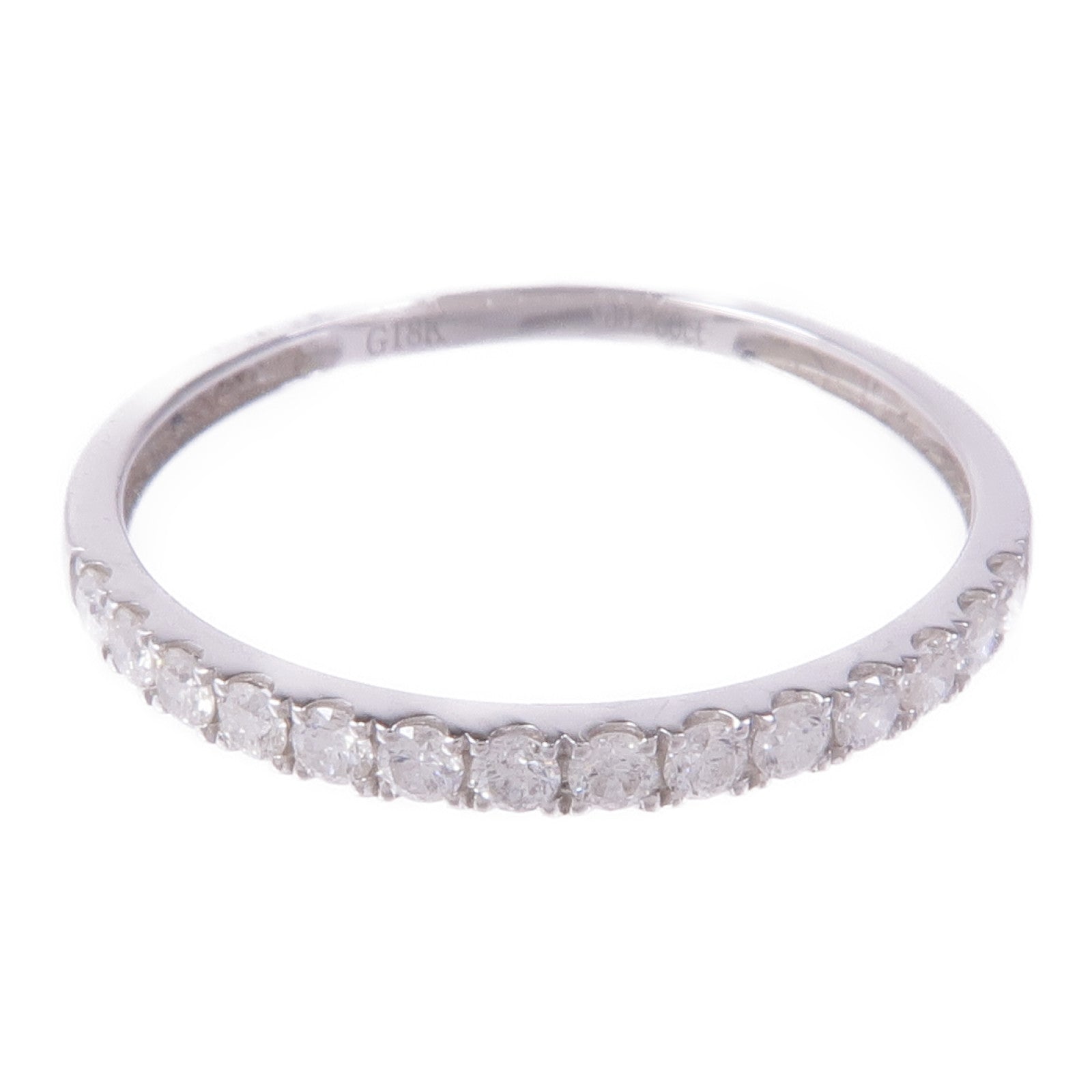 JEWELRY 18K白金Diamond Ring鑽石戒指US#7