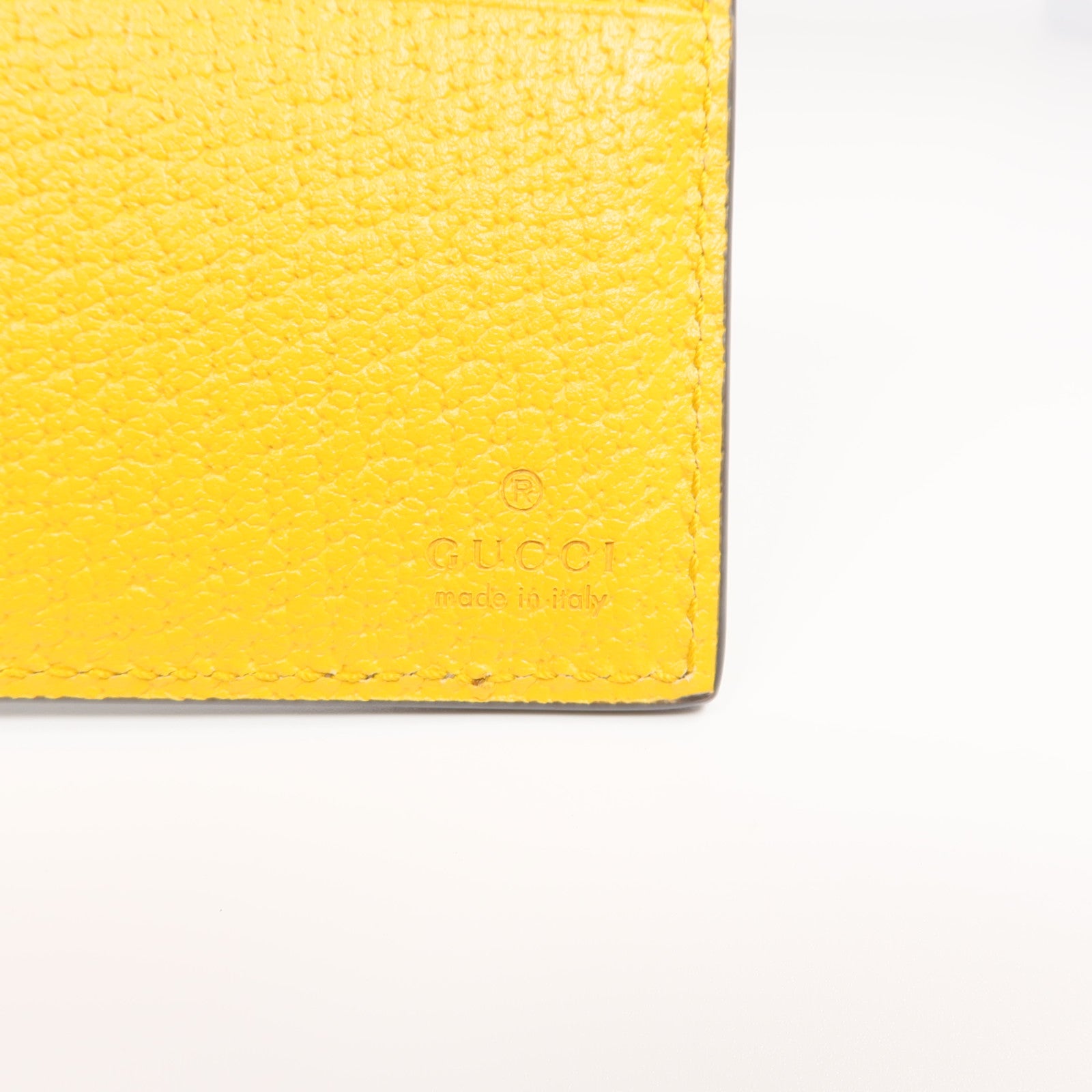 GUCCI 塗層帆布Wallet金扣錢包