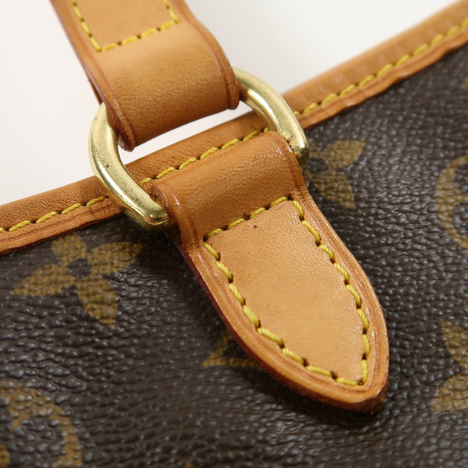 LOUIS VUITTON Monogram Batignolles Horizontal金扣肩背袋啡色
