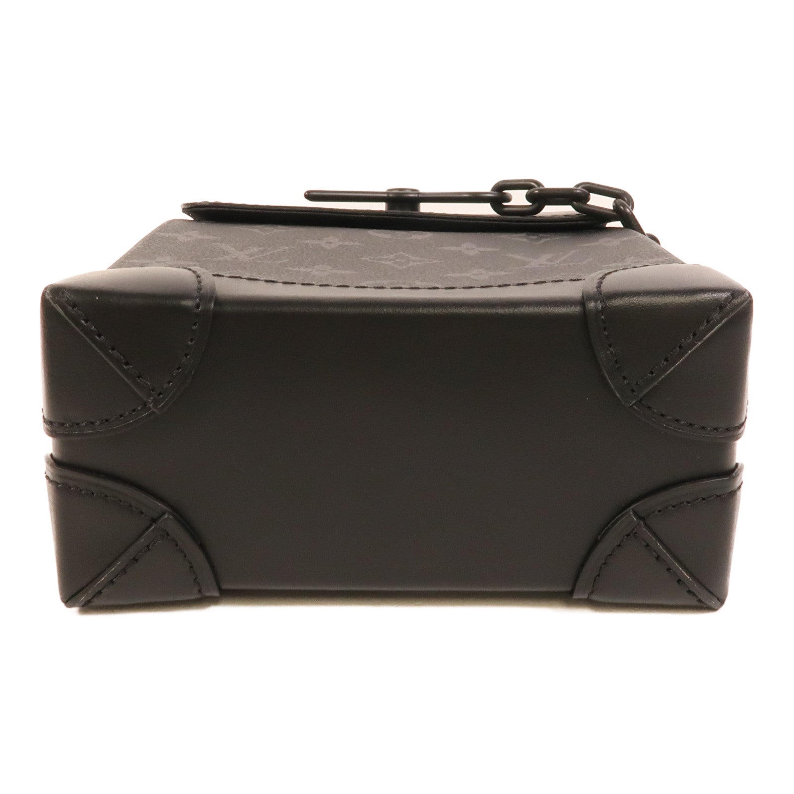 LOUIS VUITTON Monogram Eclipse Nano Steamer肩背袋