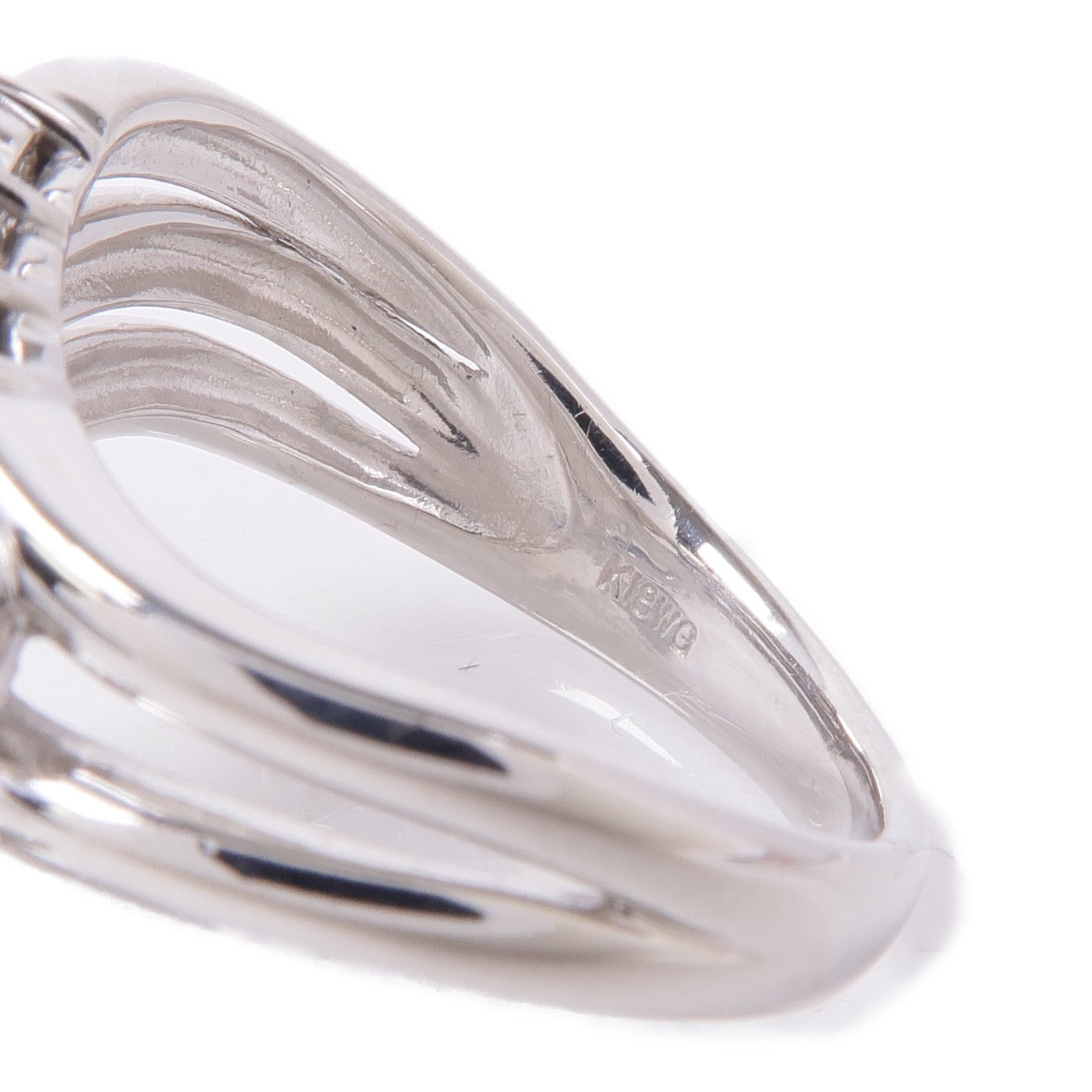 JEWELRY Diamond Ring 18K White Gold US#6.75