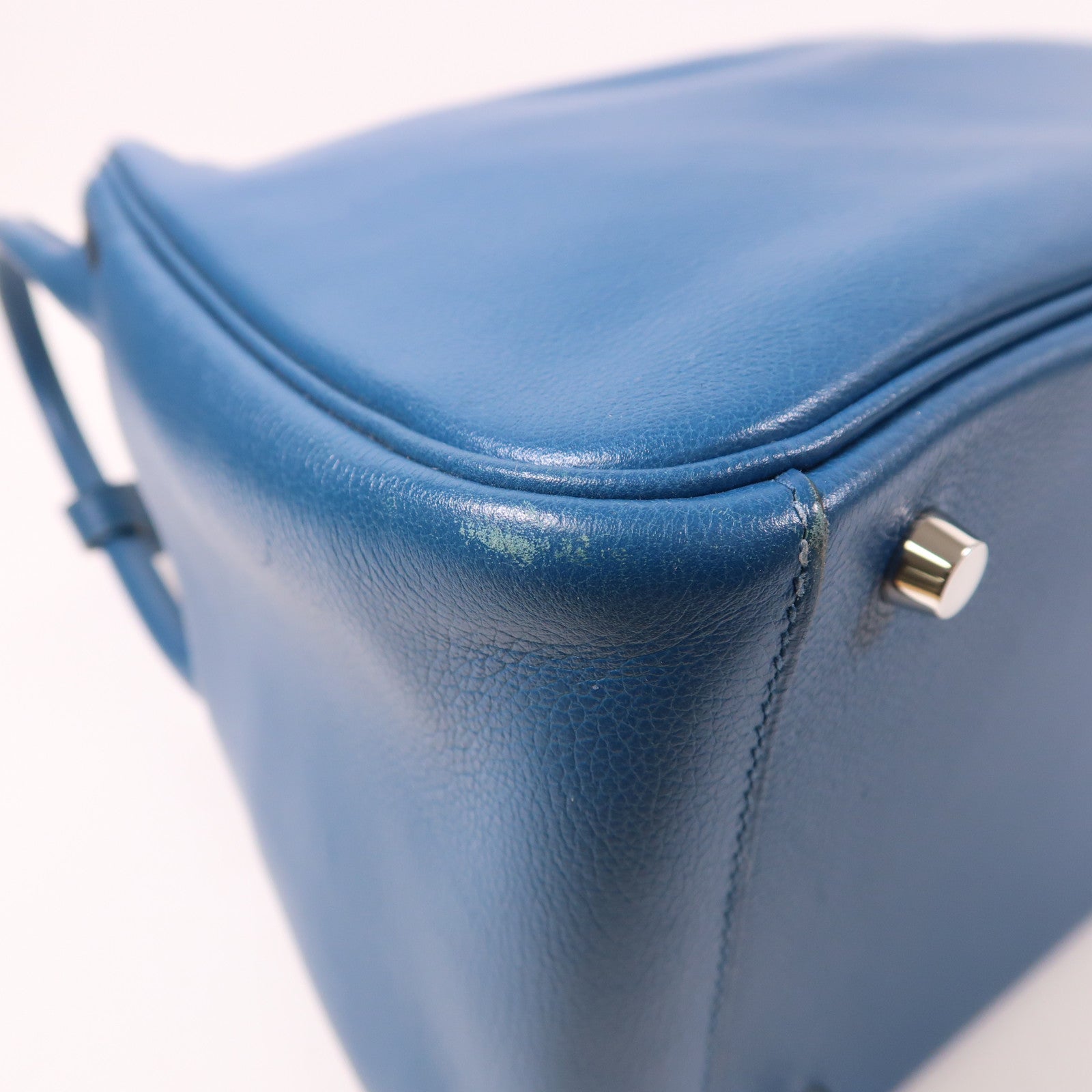 HERMES PHW Lindy 30 2 Way Shoulder Bag Evercolor Leather Colvert