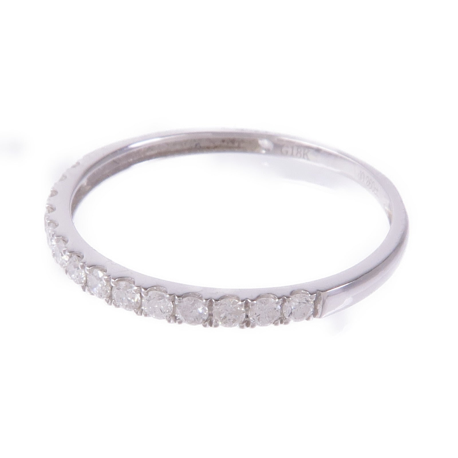 JEWELRY 18K白金Diamond Ring鑽石戒指US#7