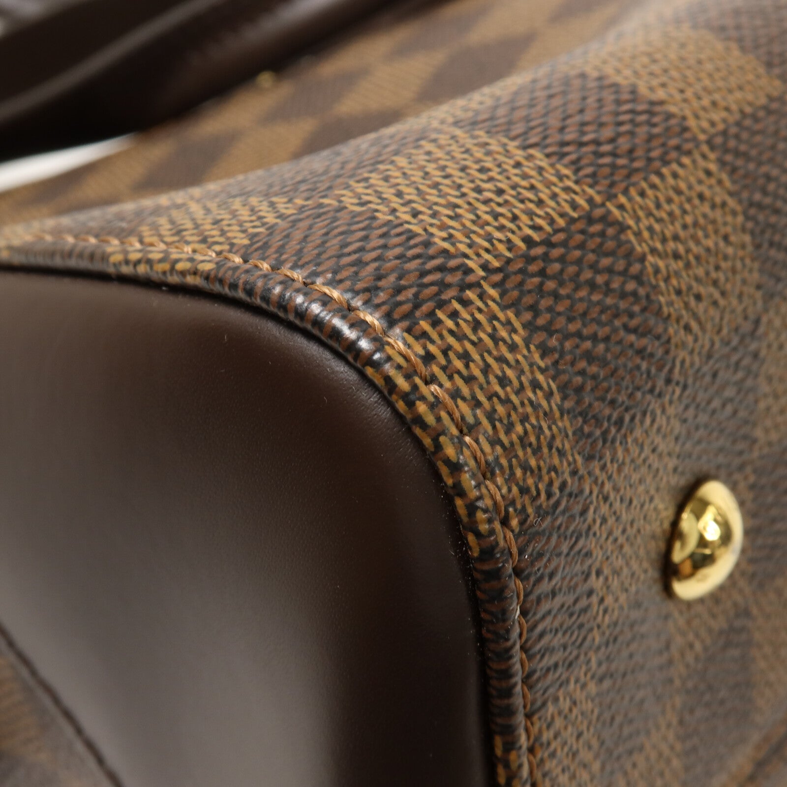 LOUIS VUITTON Damier Kensington Bowling手挽肩背兩用袋