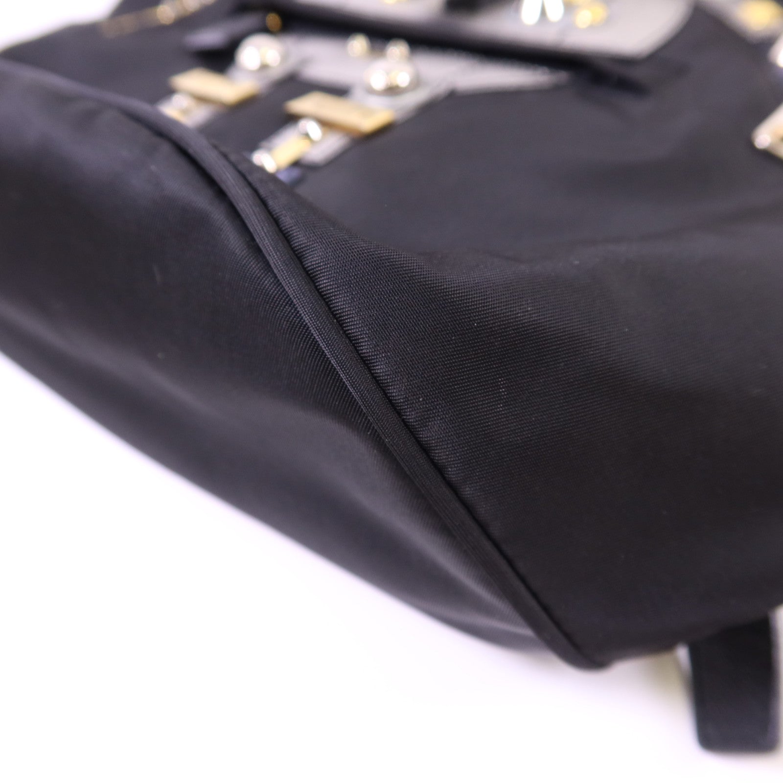 PRADA 尼龍Robot Rucksack銀扣背包1BZ032