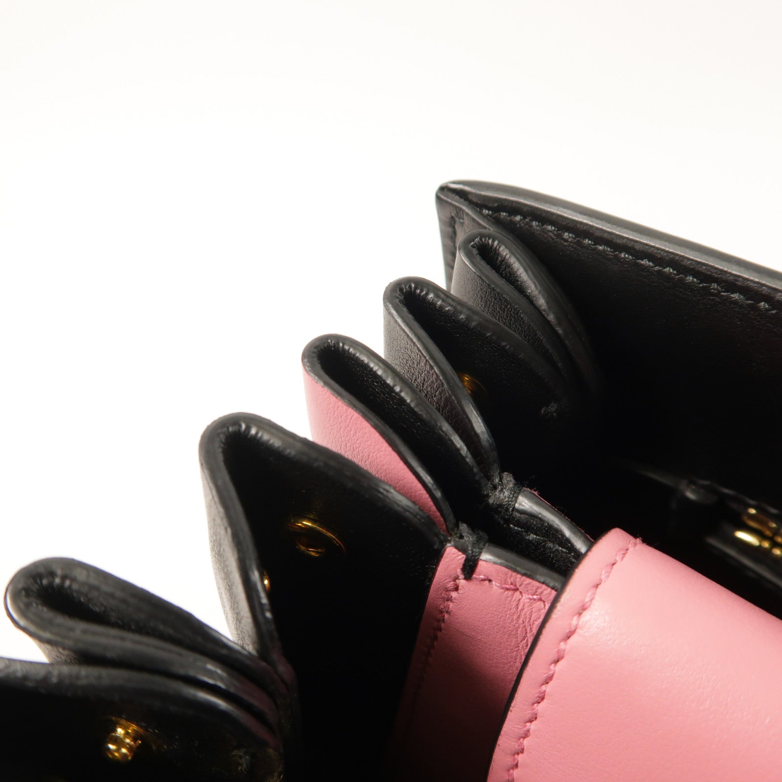 PRADA 牛皮皮革2 Way Shoulder Bag金扣手挽肩背兩用袋