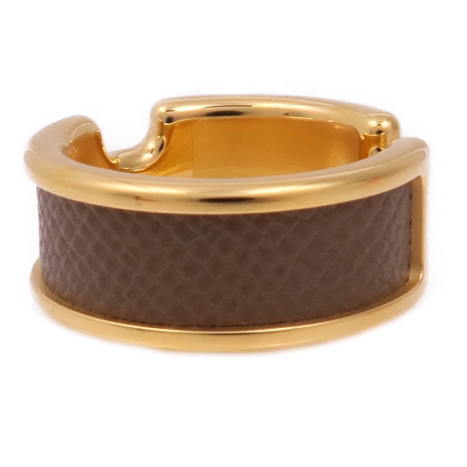 HERMES 金屬Olympe Ring戒指US#6.5 M