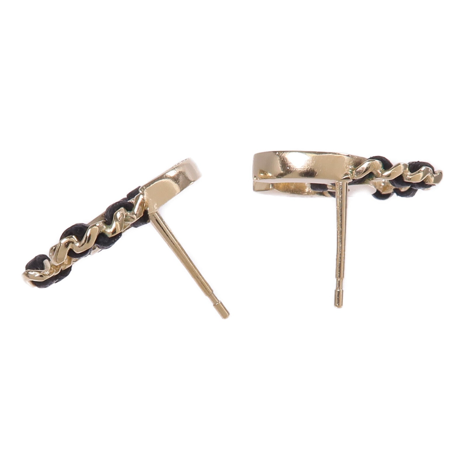 CHANEL 金屬/皮革Earrings耳環