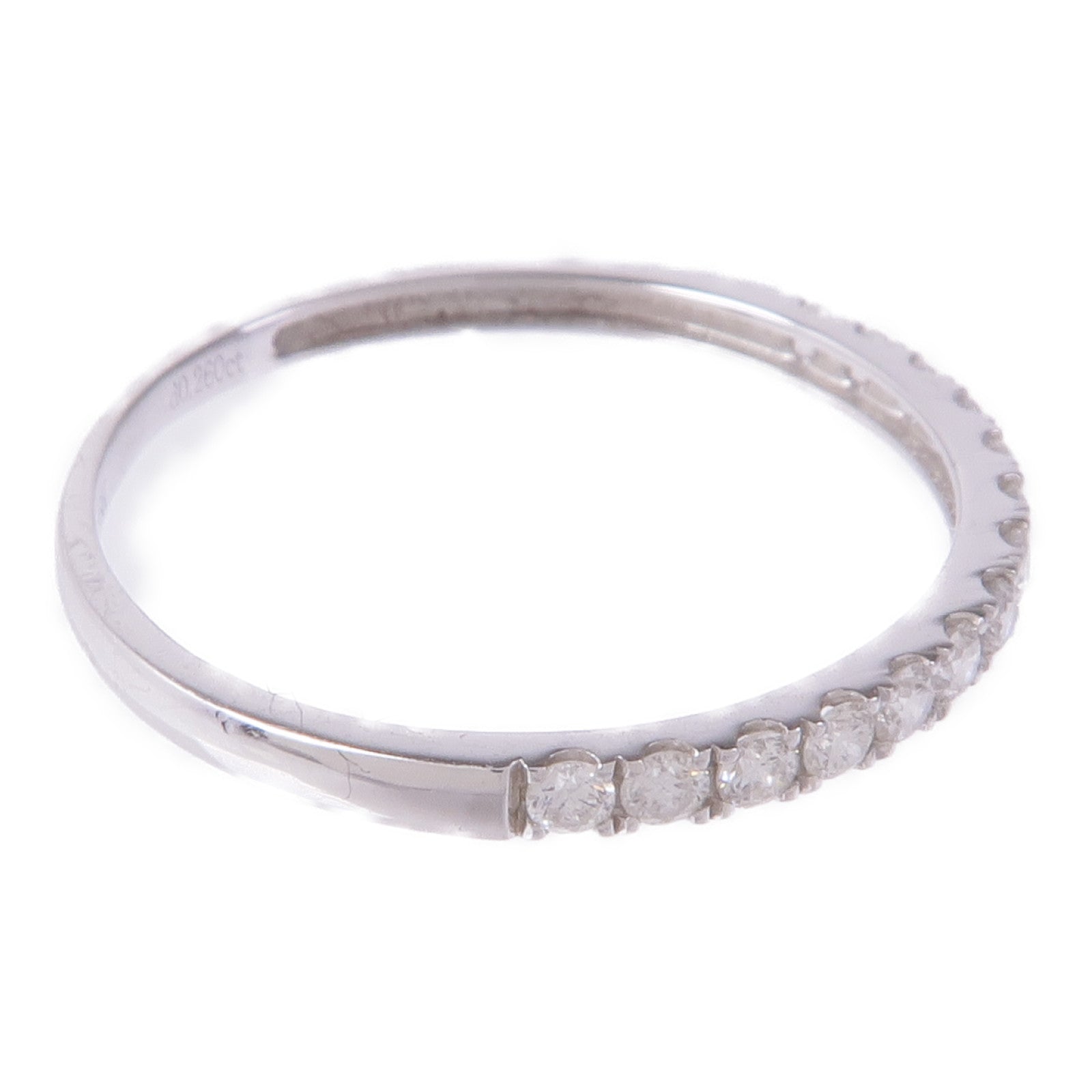 JEWELRY 18K白金Diamond Ring鑽石戒指US#7