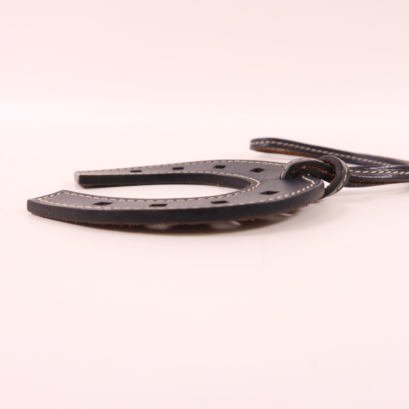 HERMES Swift皮革Paddock Horseshoe Charm掛飾