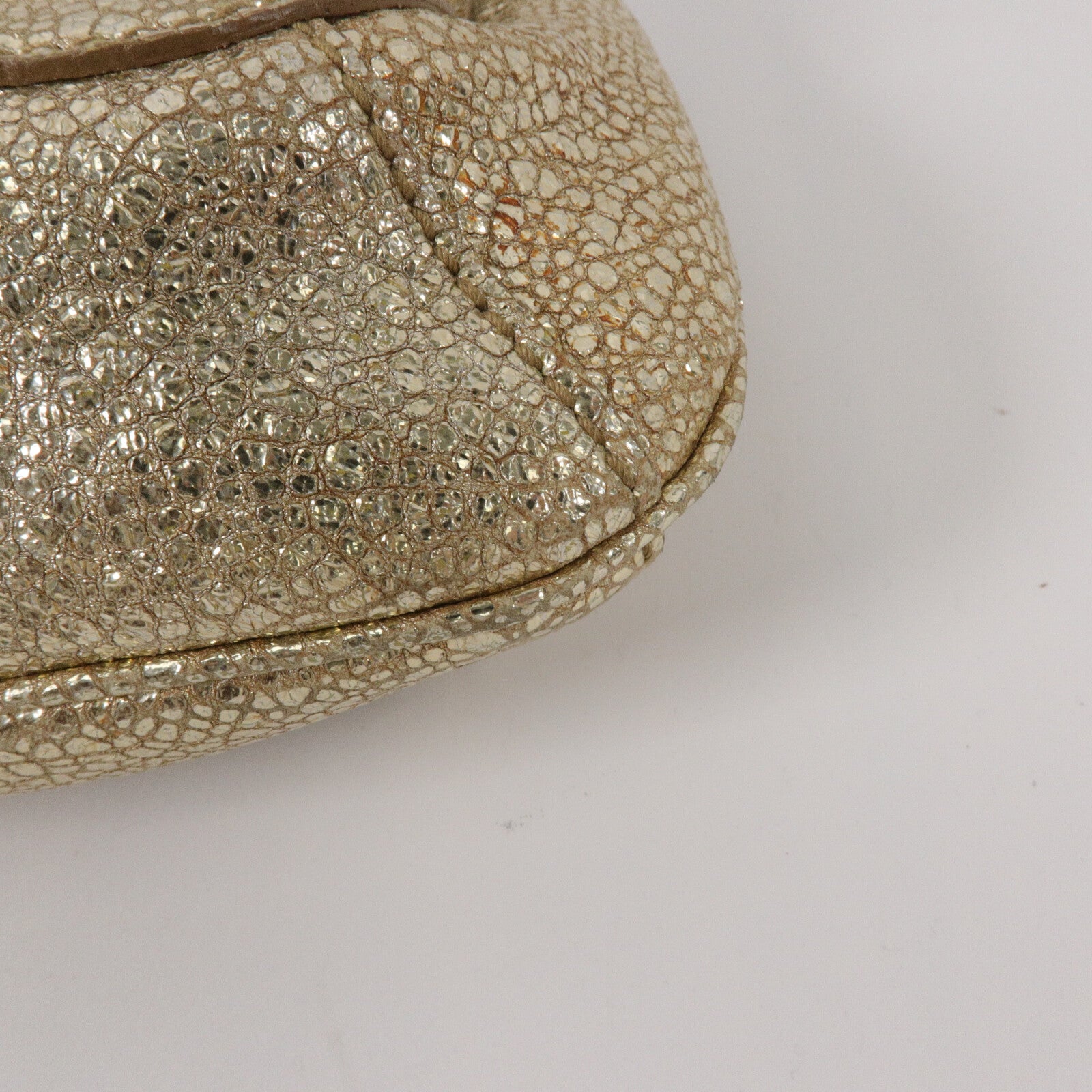 YVES SAINT LAURENT 牛皮皮革Shearling Flap Chain Shoulder Bag鏈帶肩背袋