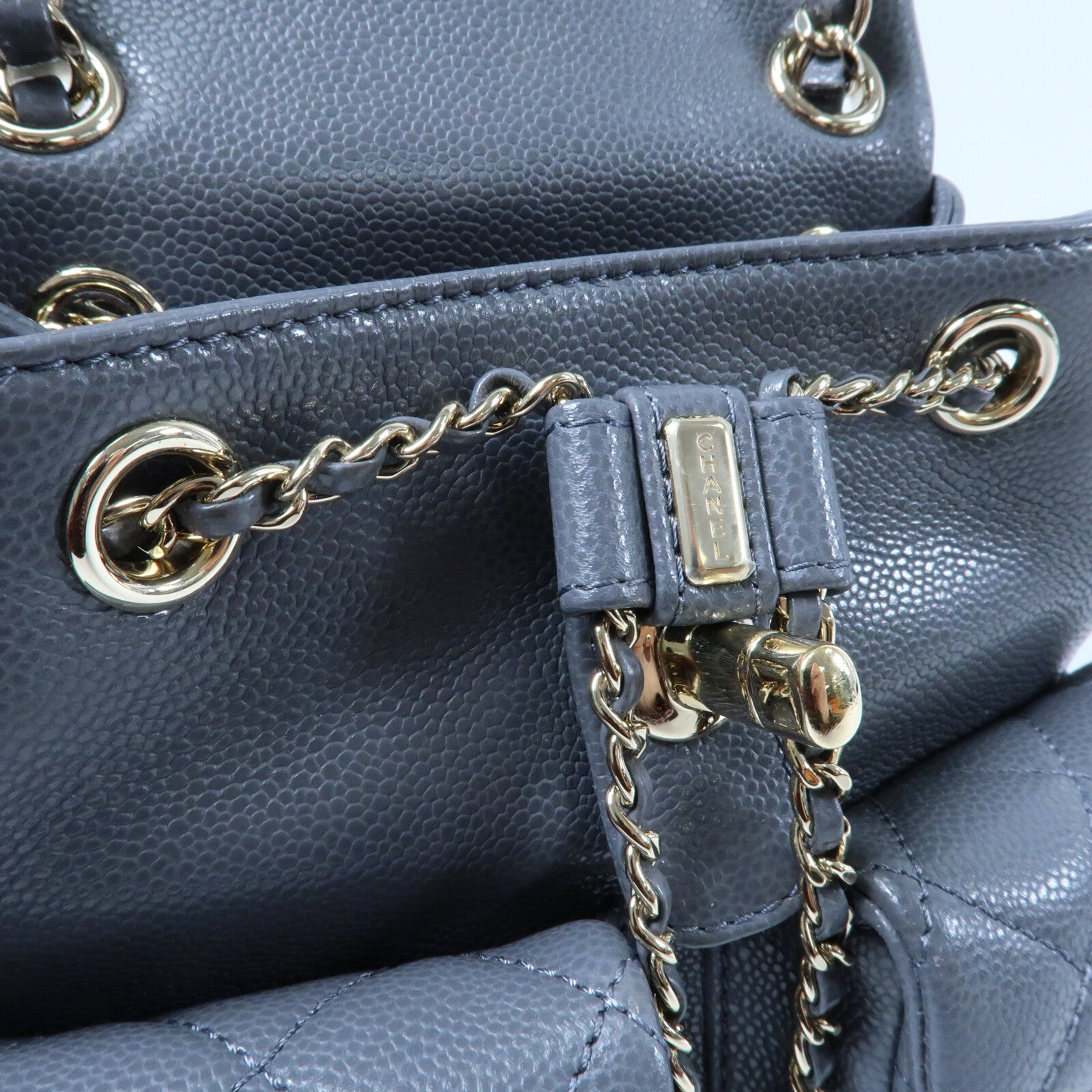 CHANEL Duma Backpack Mini鏈帶背包