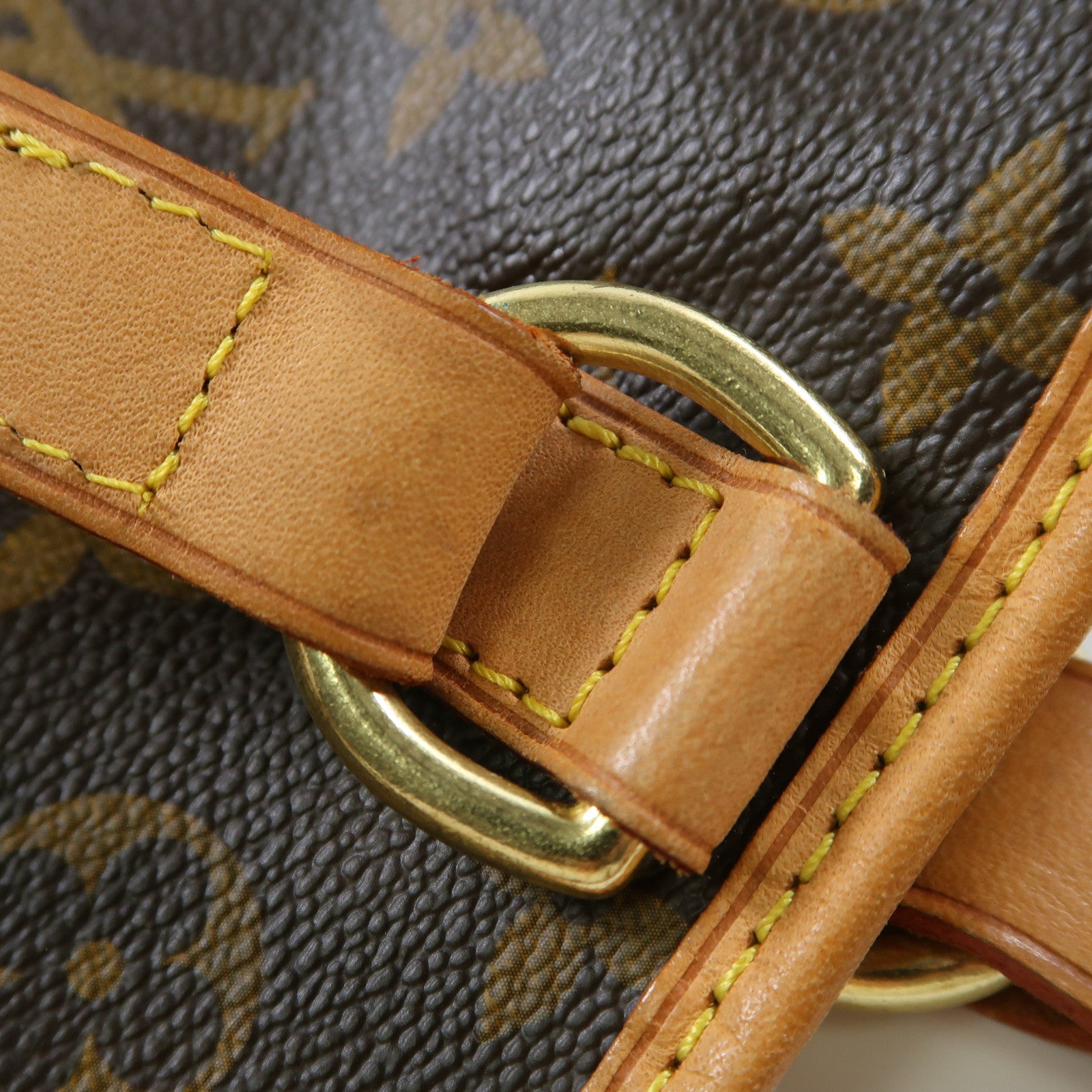LOUIS VUITTON Monogram Batignolles Horizontal金扣肩背袋啡色