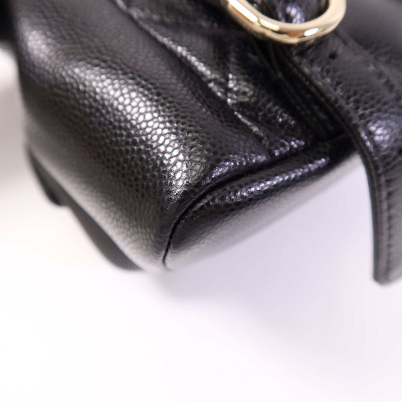 CHANEL 牛皮皮革Duma Backpack金扣背包