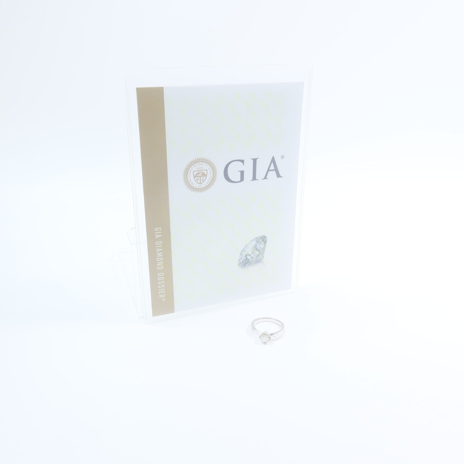 JEWELRY 18K白金Diamond Ring鑽石戒指