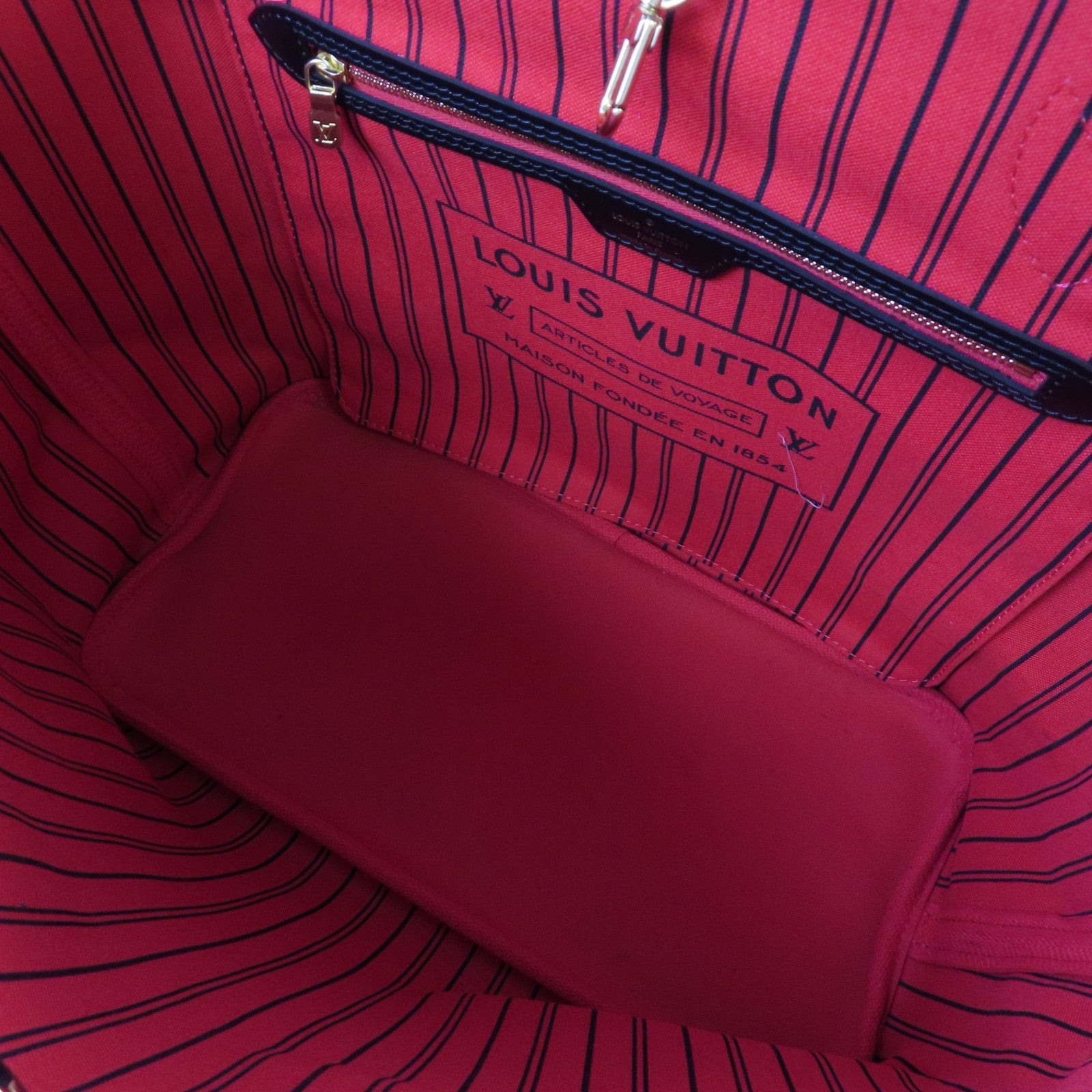 LOUIS VUITTON Monogram World Tour Neverfull金扣肩背袋
