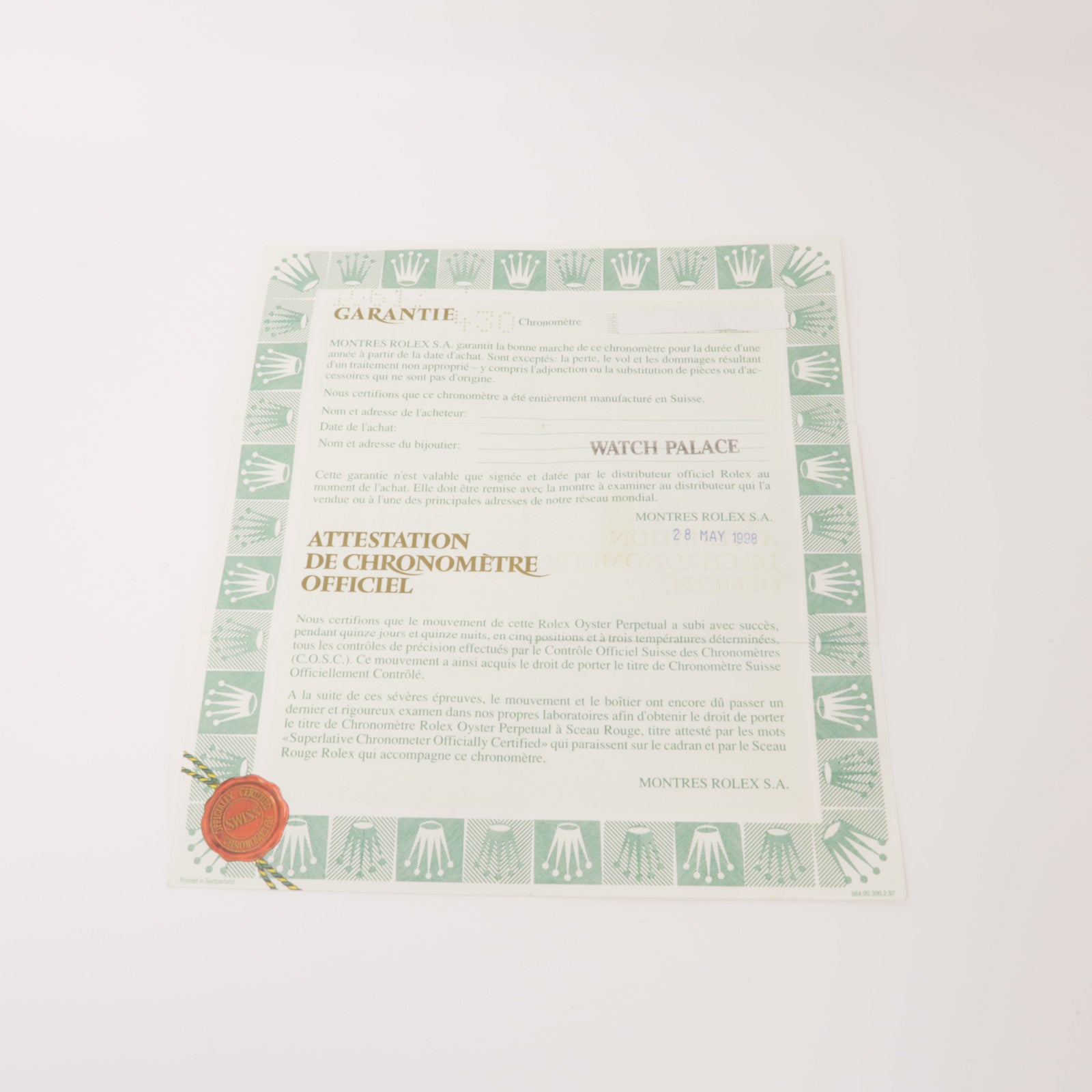 ROLEX Submariner Date不鏽鋼/18K黃金手錶自動機芯藍色