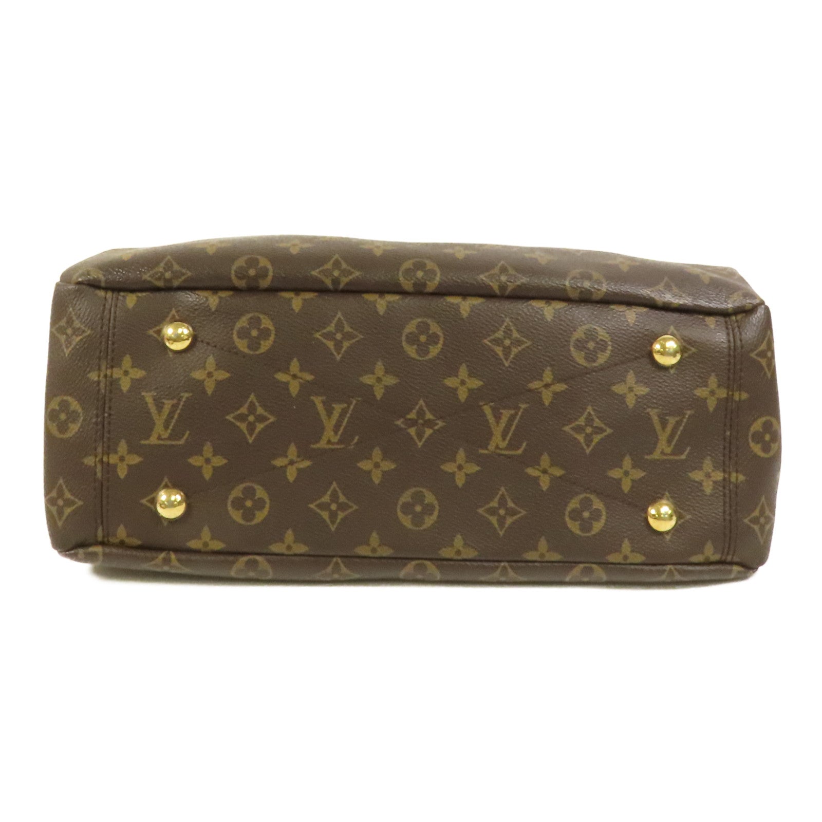 LOUIS VUITTON Monogram Pallas MM金扣手挽肩背兩用袋
