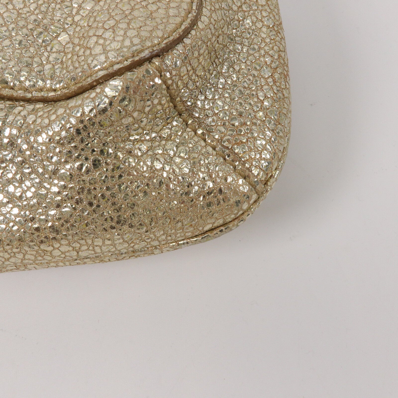 YVES SAINT LAURENT 牛皮皮革Shearling Flap Chain Shoulder Bag鏈帶肩背袋
