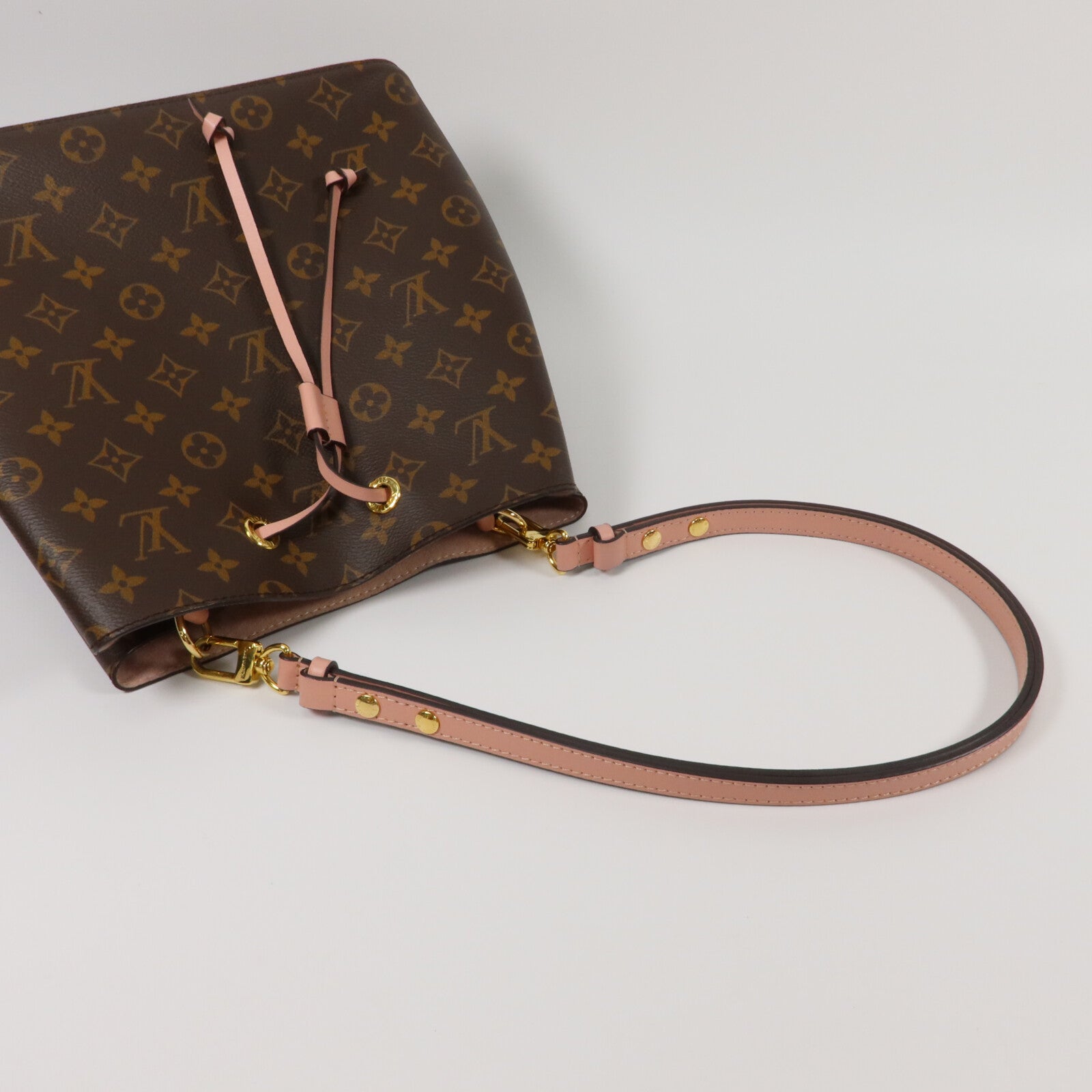 LOUIS VUITTON Monogram Neo Noe金扣手挽肩背兩用袋