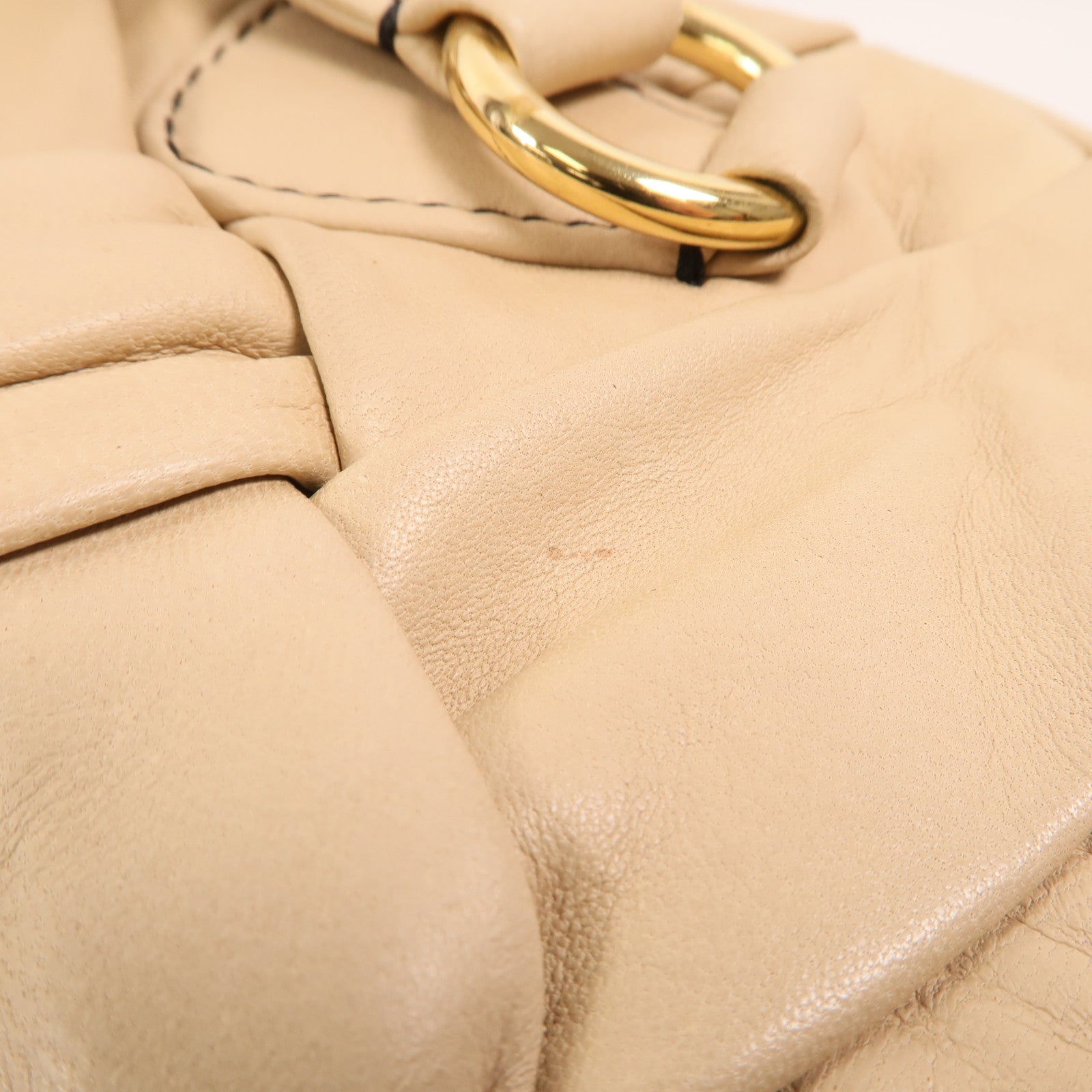 Valentino 羊皮皮革Shoulder Bag金扣肩背袋