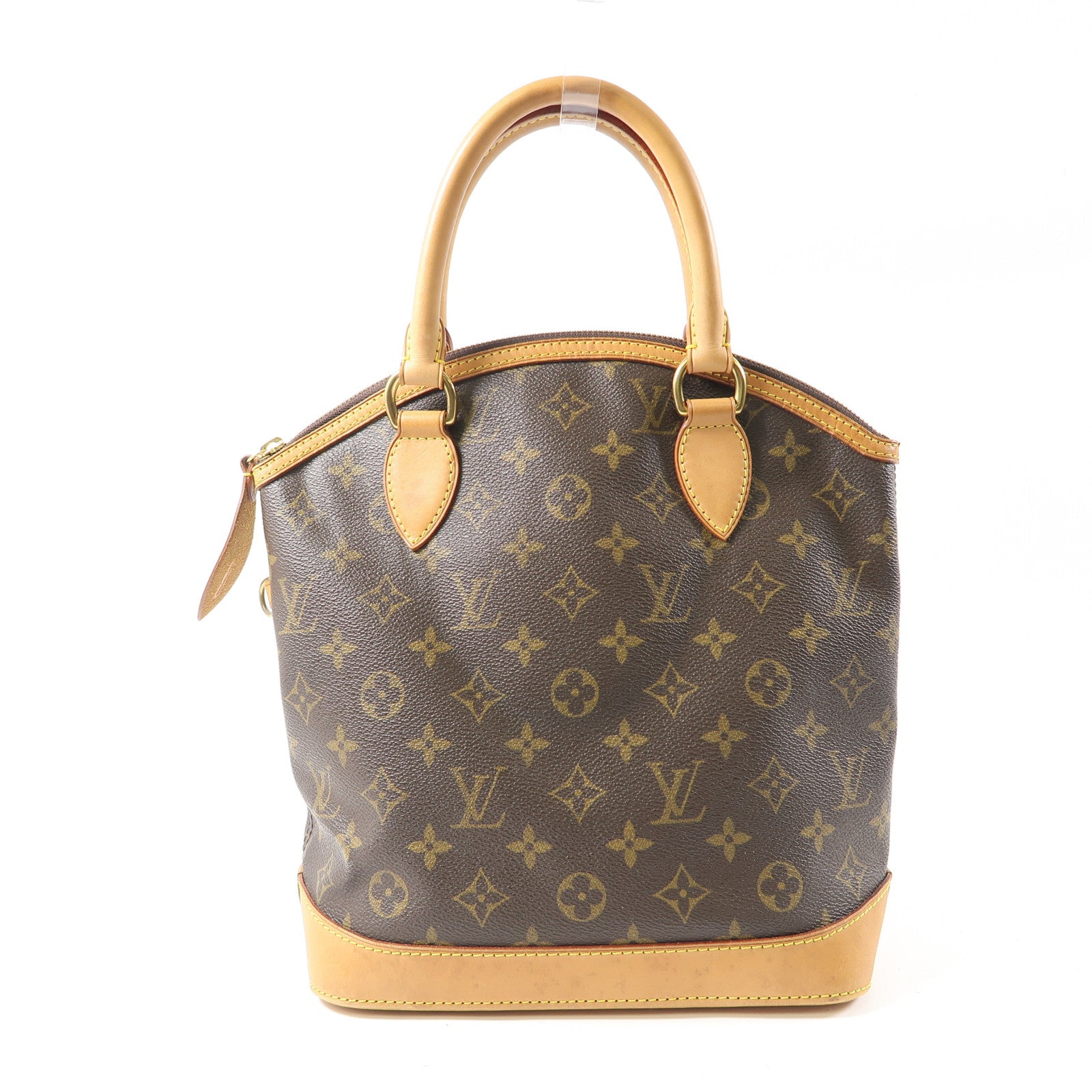 LOUIS VUITTON 【激減優惠】Monogram Lockit金扣手挽袋啡色